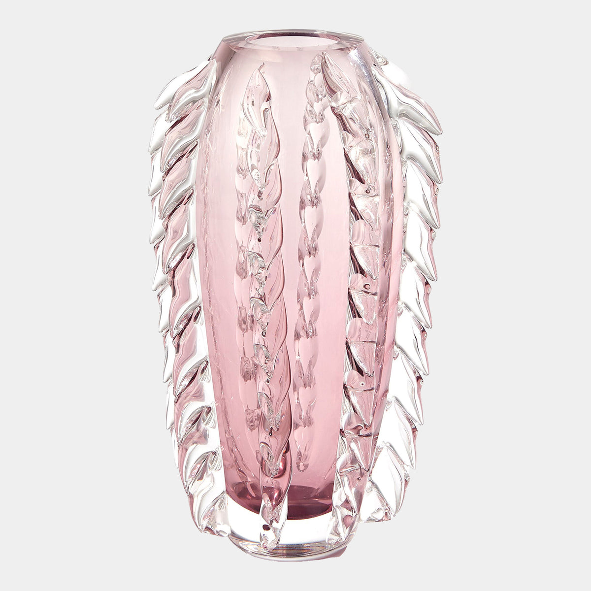 Finley Fringe Vase-Amethyst
