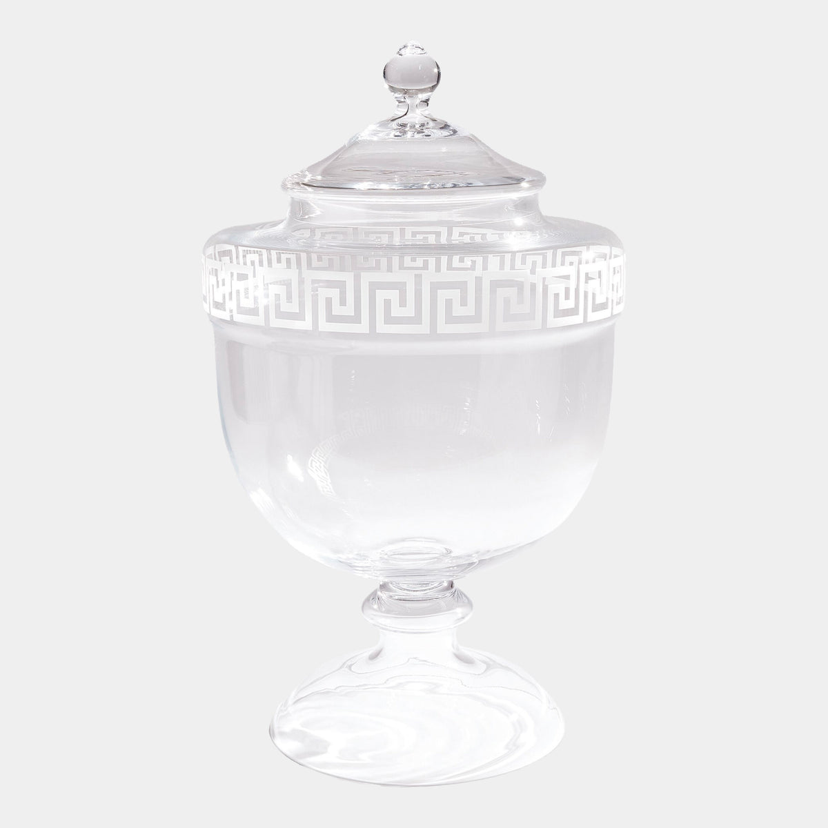 Greek Key Urn