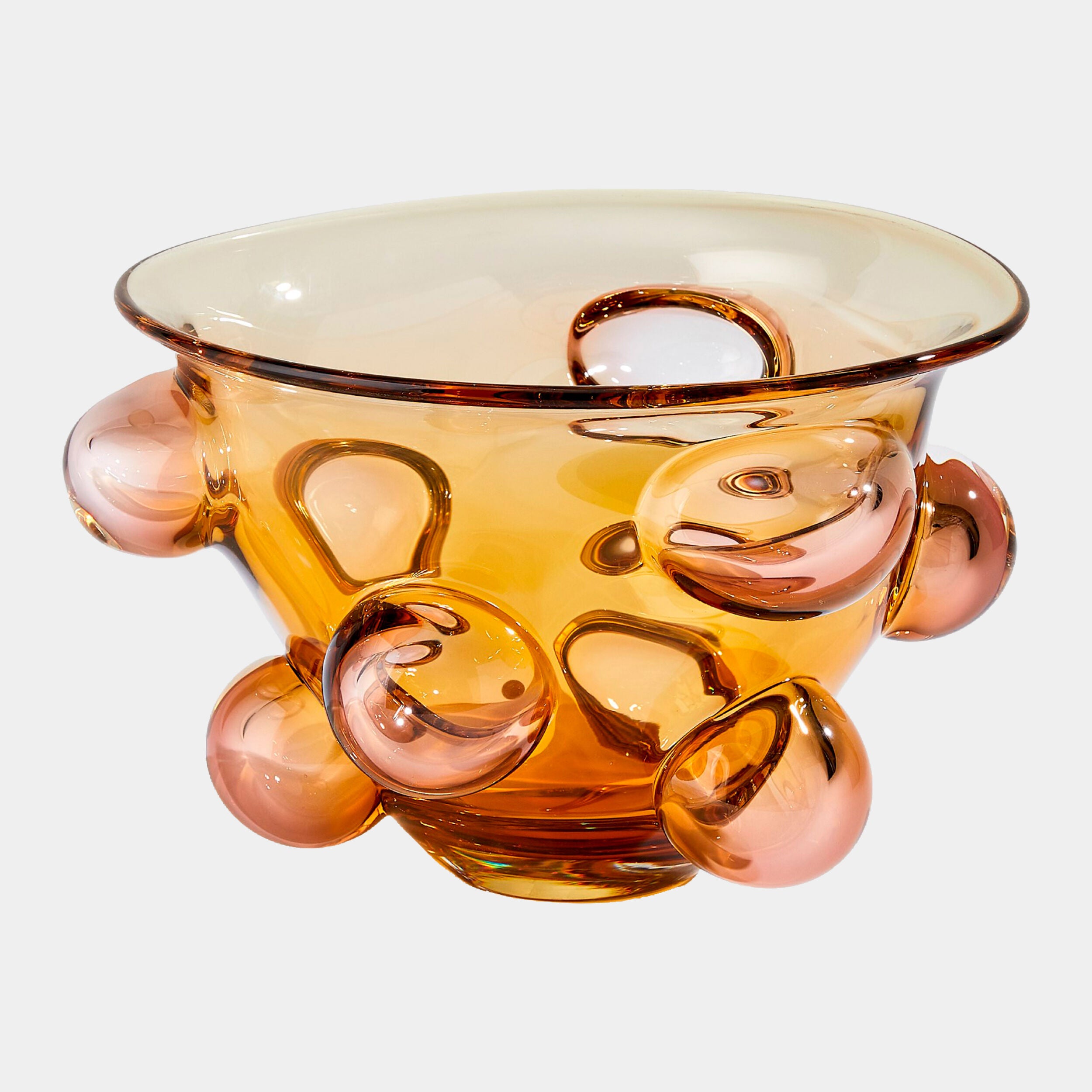 Calder Bowl-Amber Blush