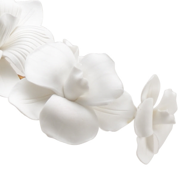 Orchid Stem (Sm) in White / Porcelain - Chelsea House