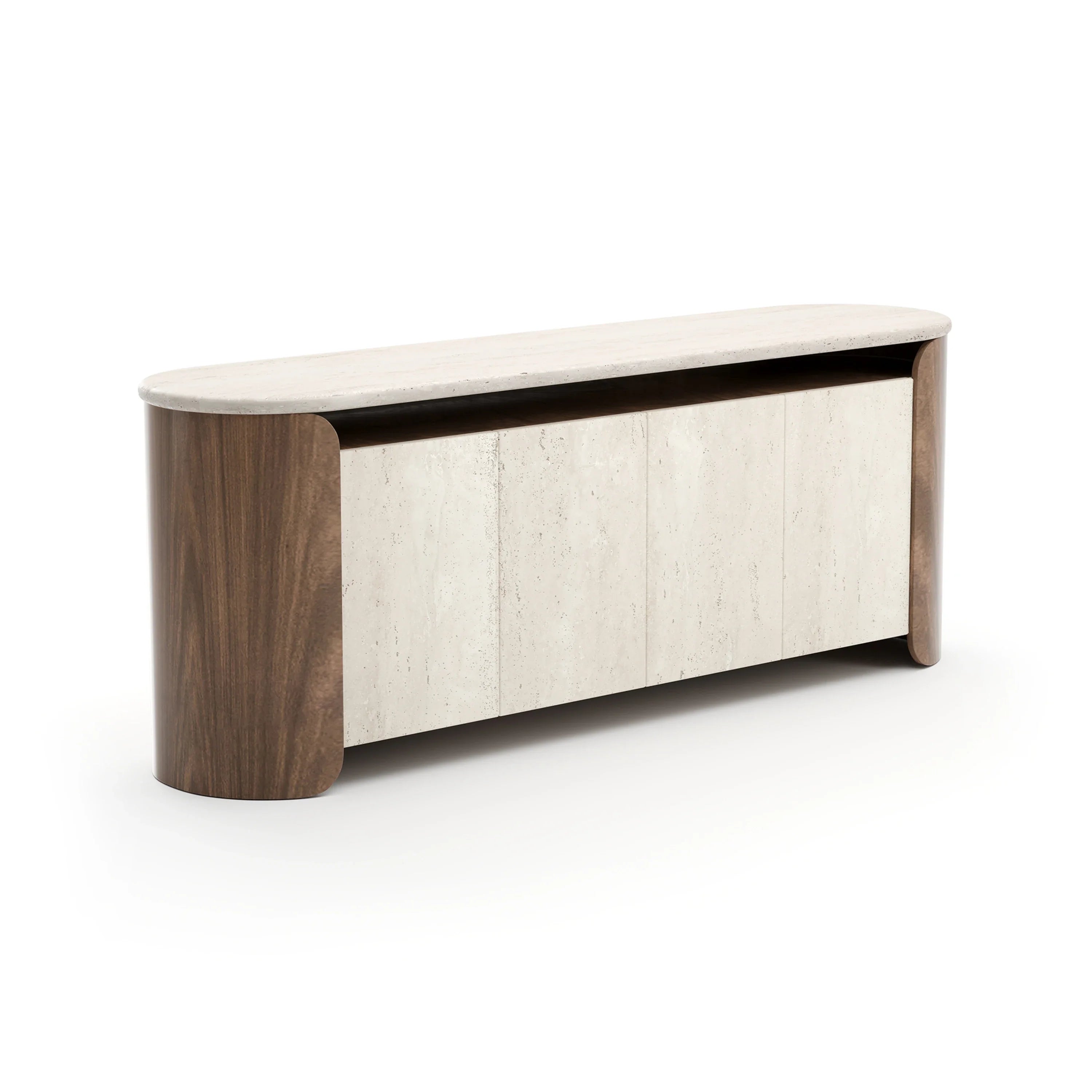 Fleur Open Sideboard – Sideboards & Buffets by Caracole | Sutter & Vale
