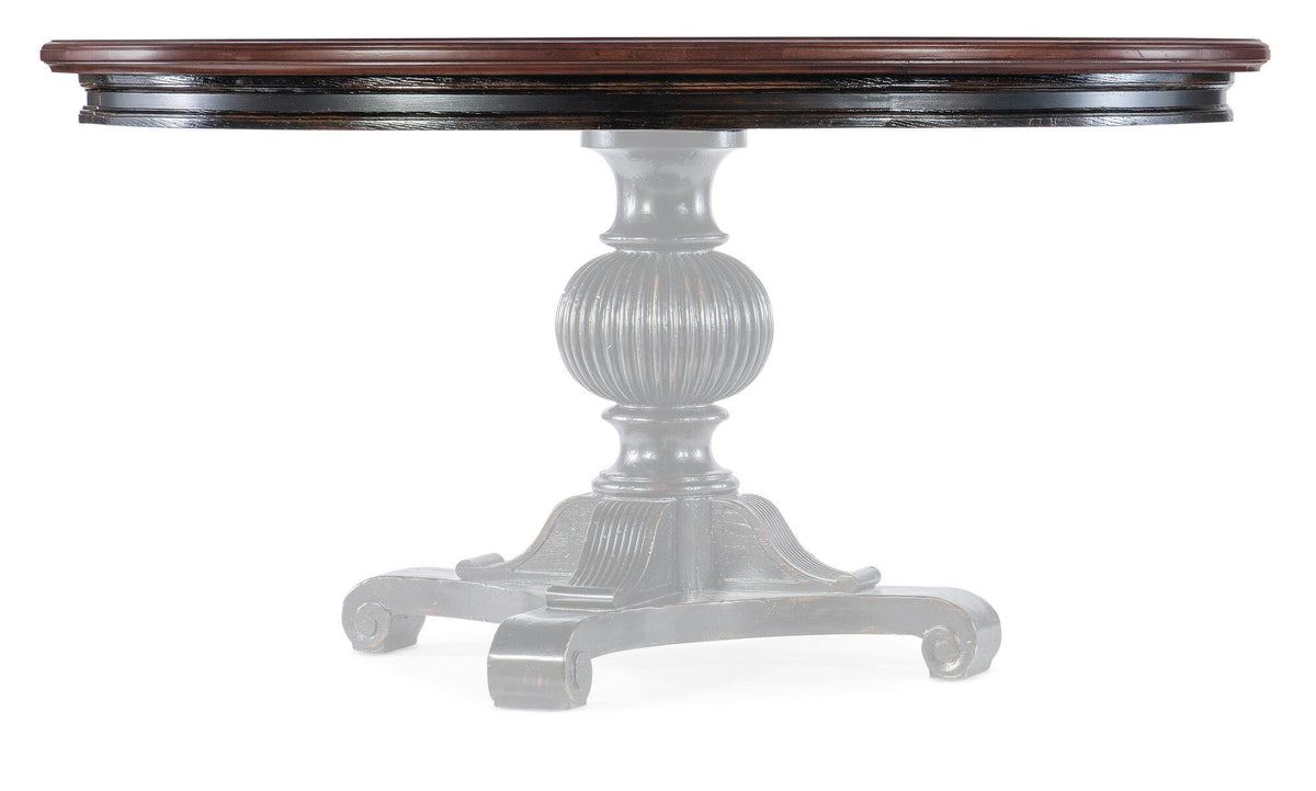 Charleston Round Pedestal Dining Table Top