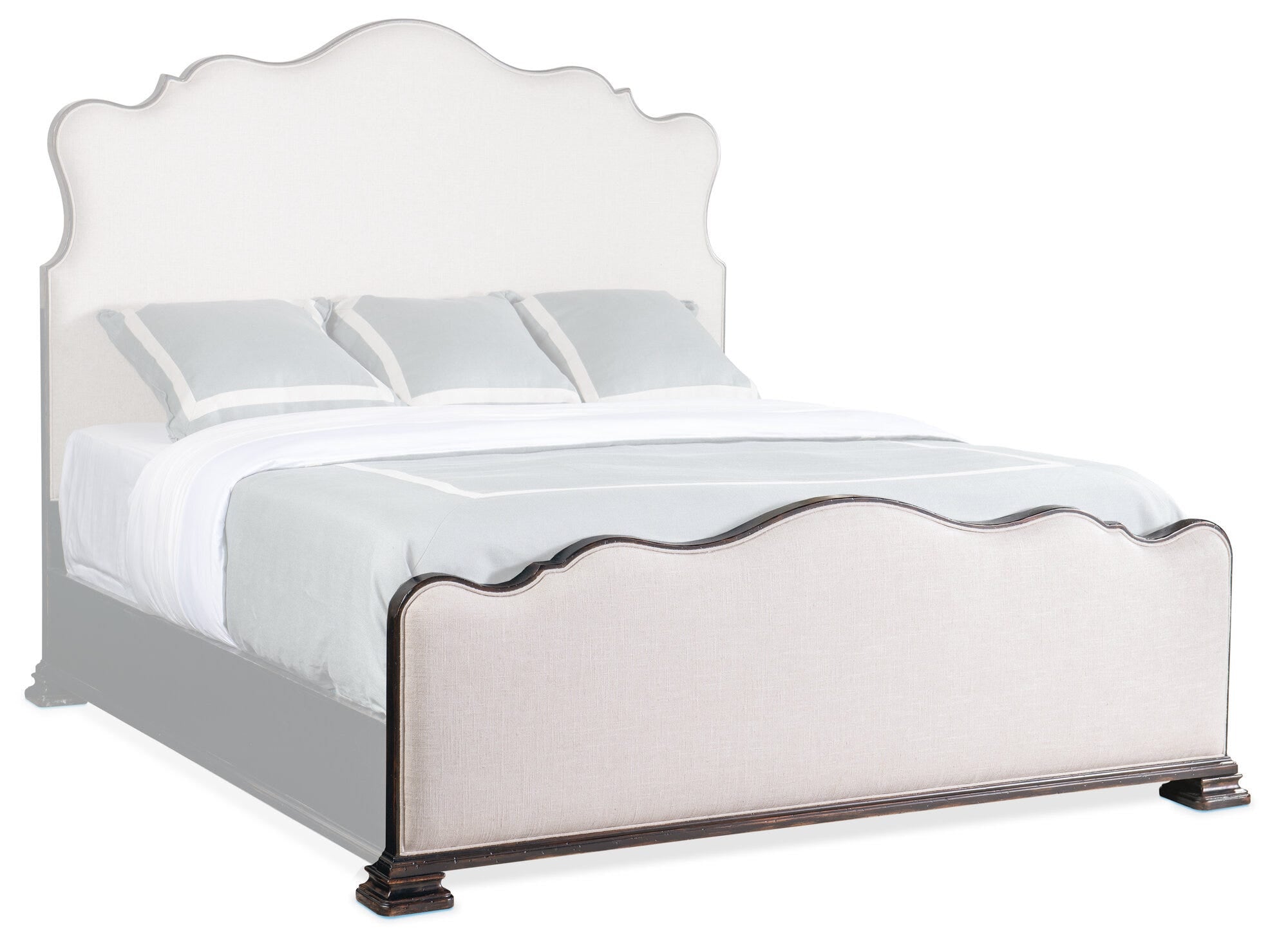 Charleston 6/0-6/6 Upholstered Footboard