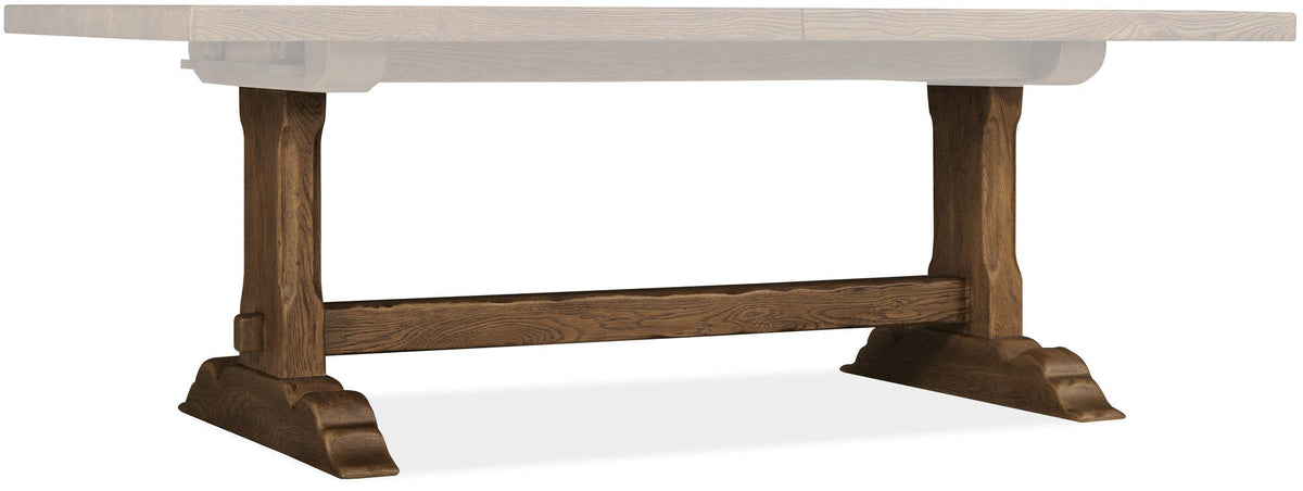 Driftwood Rectangle Dining Table Base