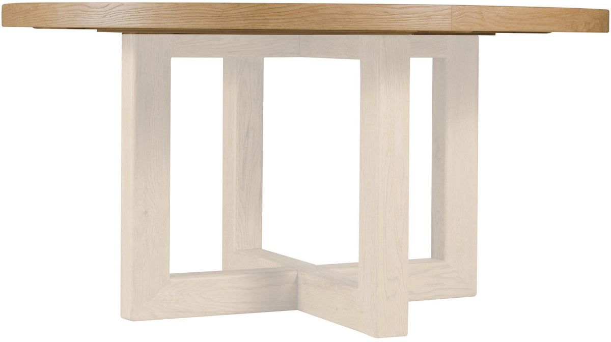 Driftwood 60in Round Dining Table Top
