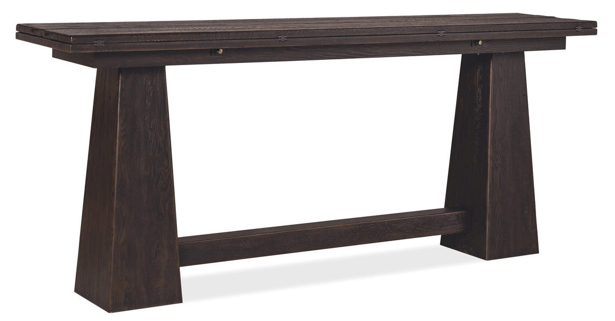 Driftwood Flip-Top Console Table