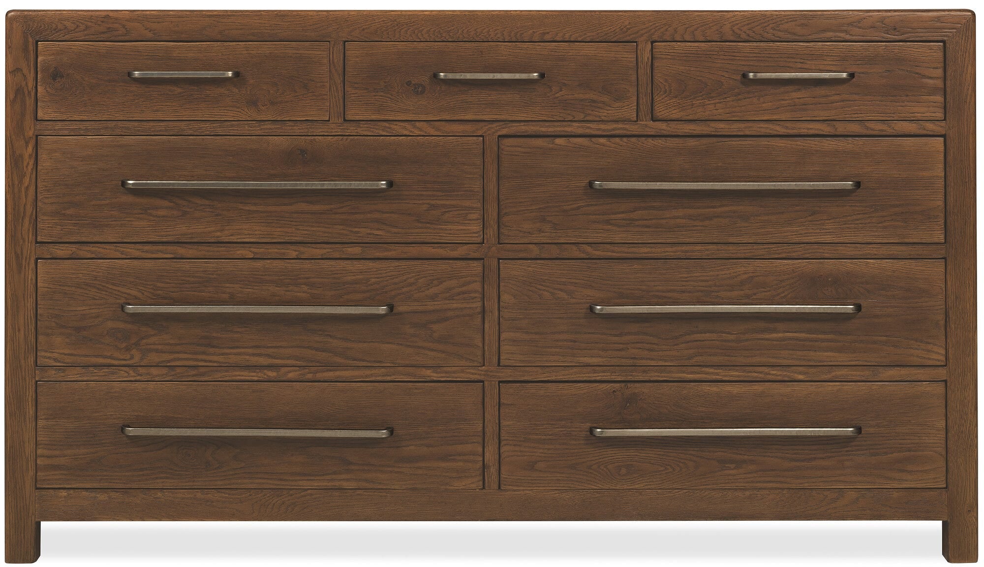 Driftwood Nine-Drawer Dresser