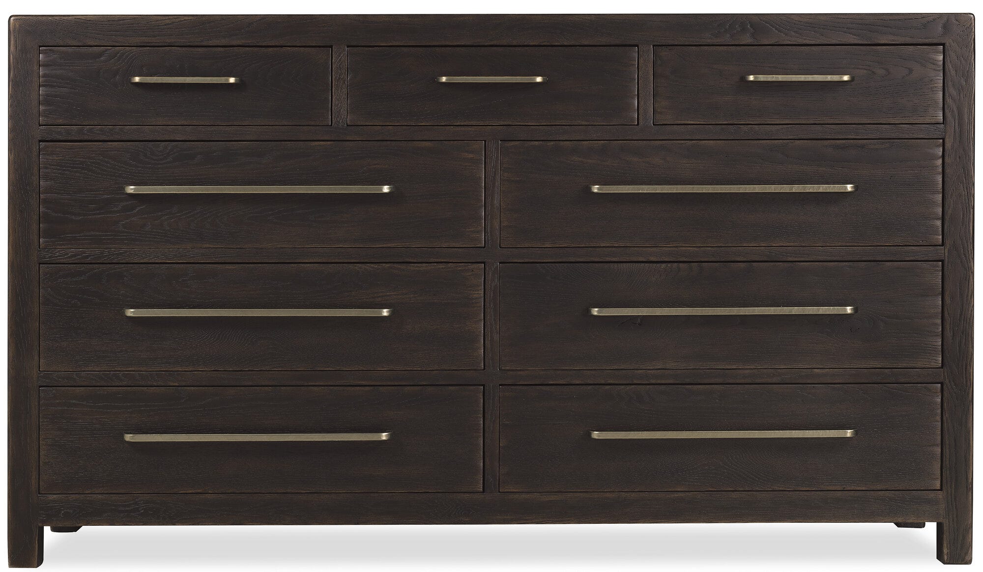 Driftwood Nine-Drawer Dresser