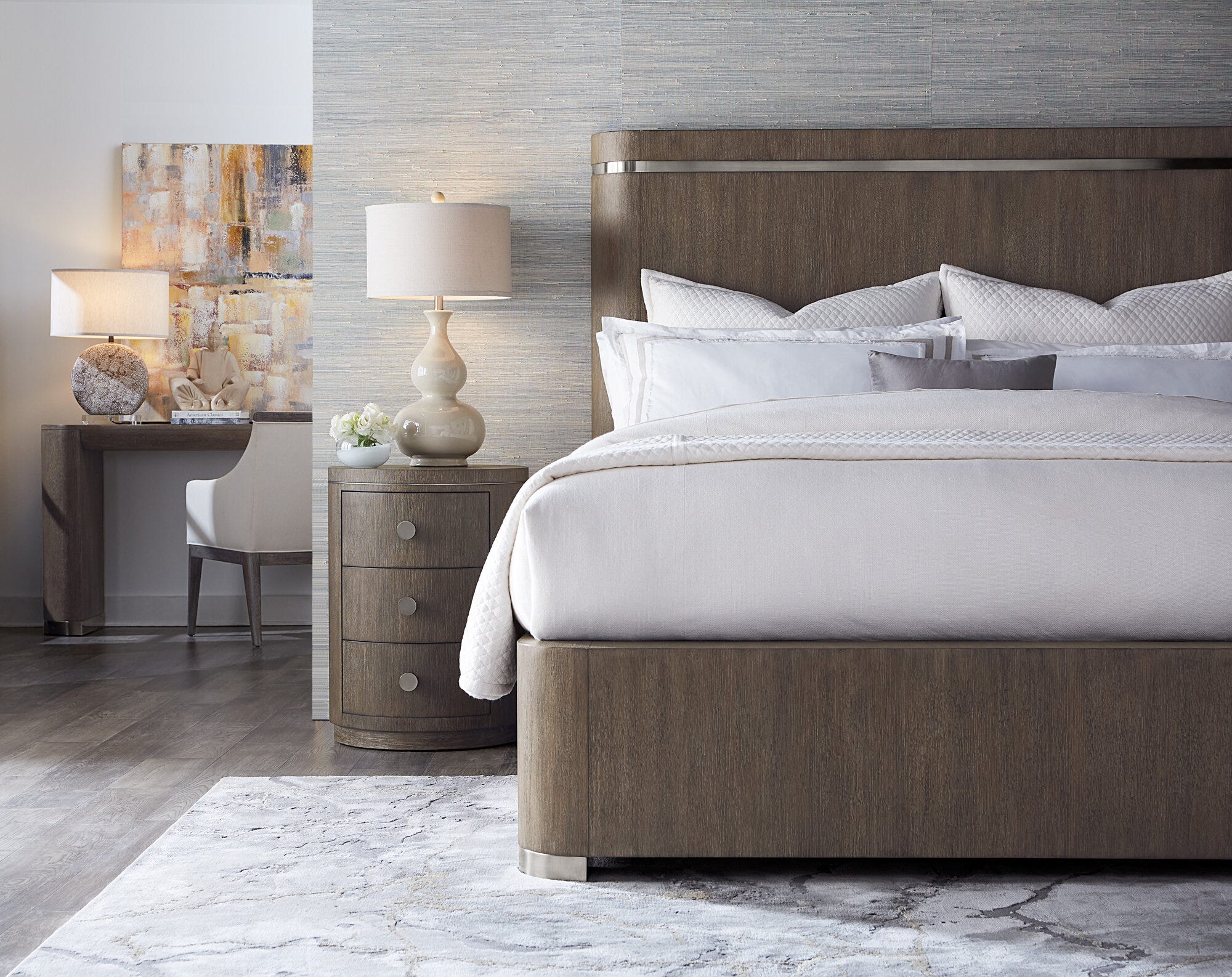 Modern Mood Round Nightstand