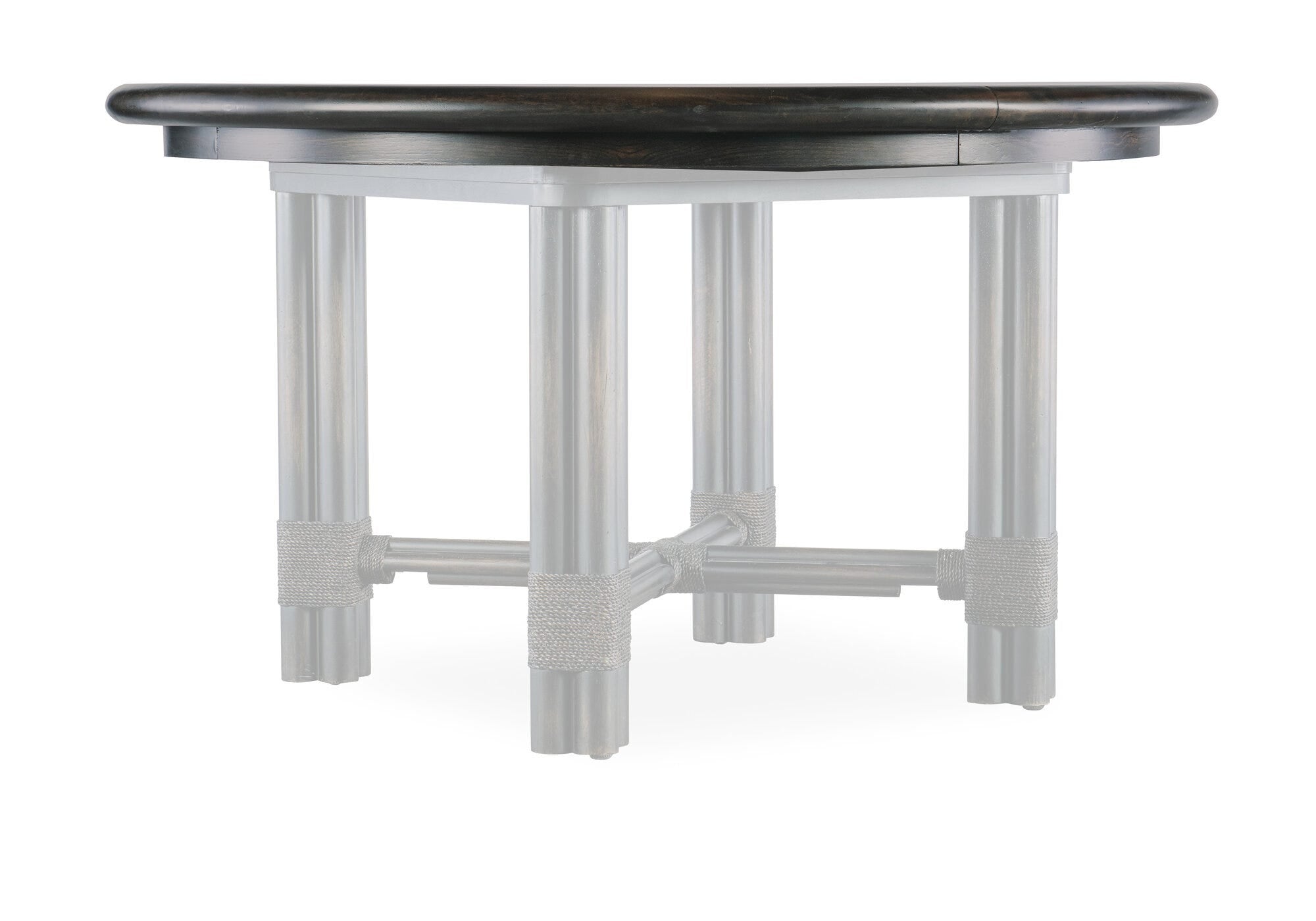 Retreat Pole Rattan Round Dining Table Top