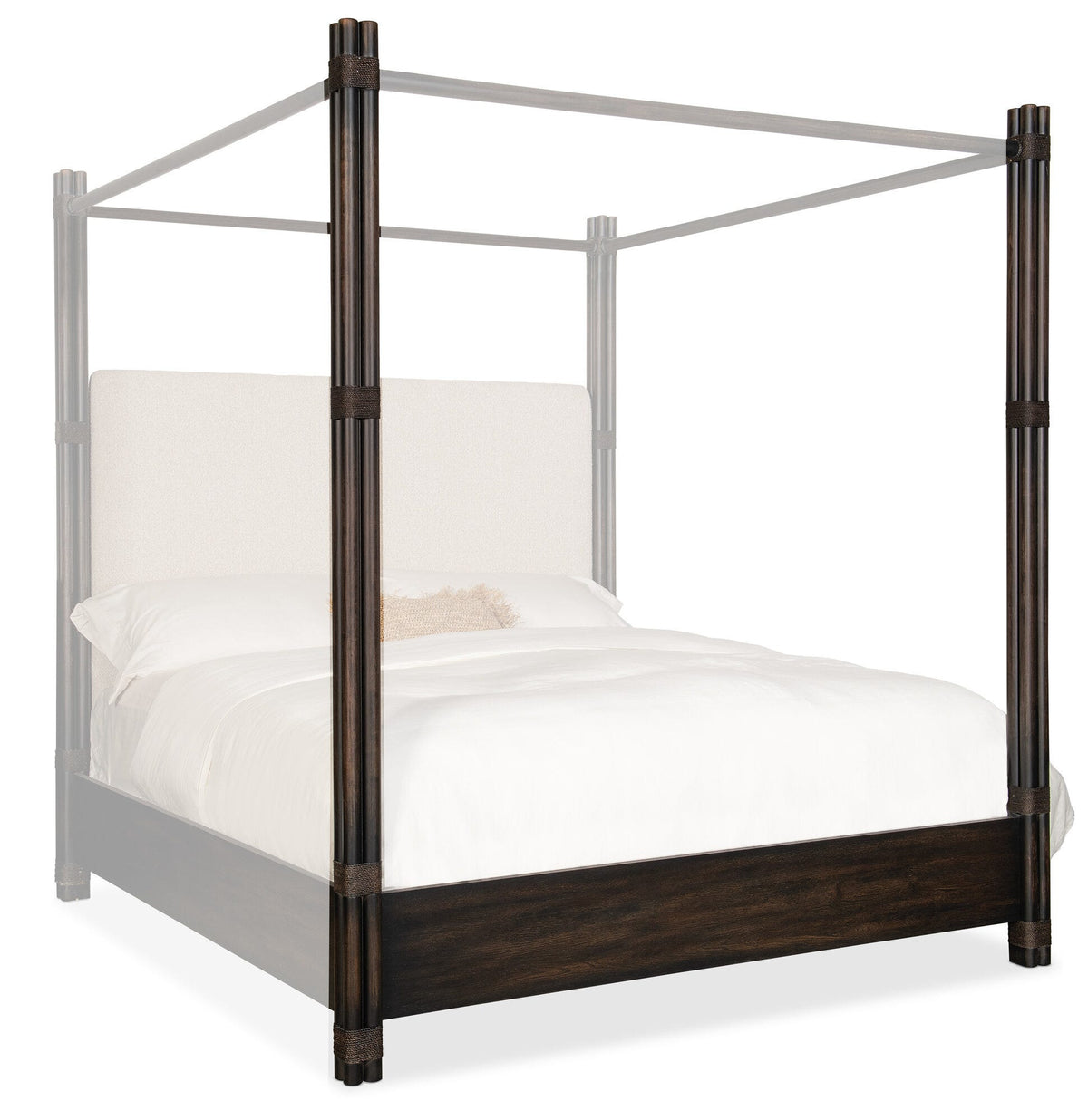 Retreat 6/0-6/6 Pole Rattan Poster Footboard