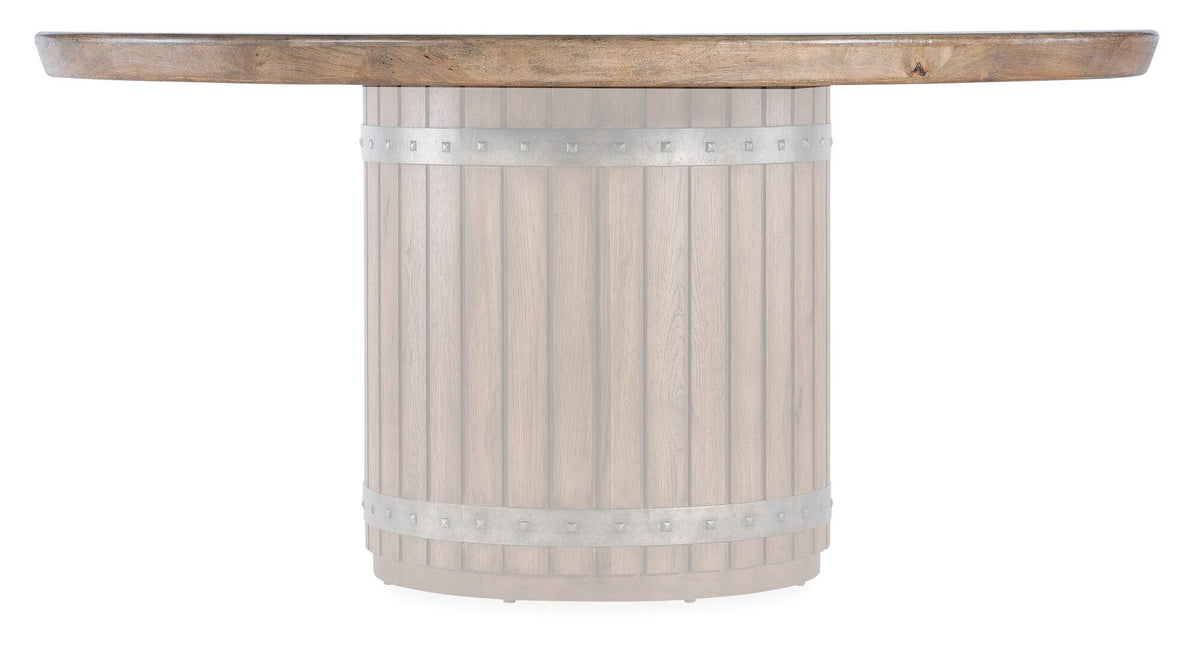 Vineyard Row Round Dining Table Top