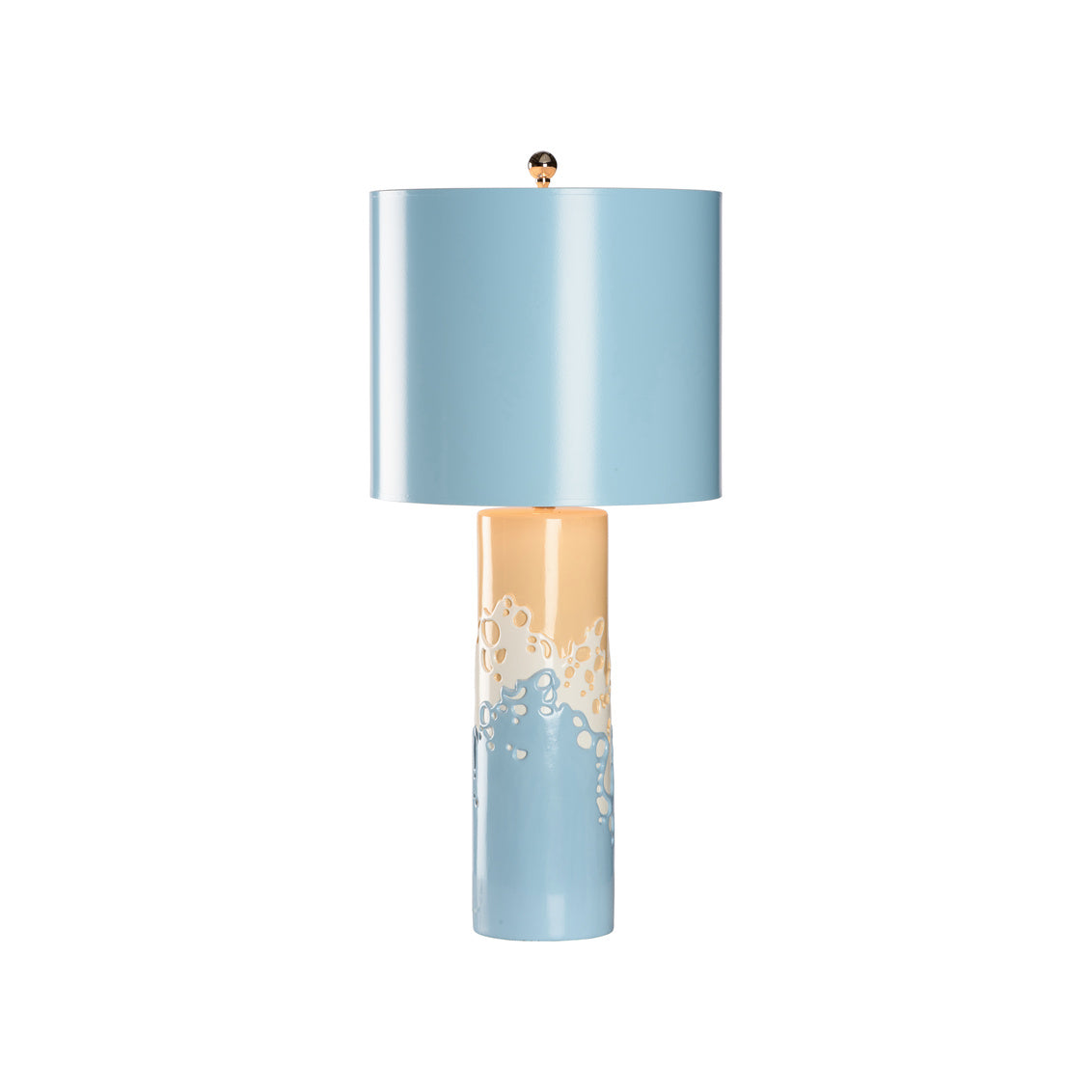 Sea Spray Lamp in 33.5 / Ceramic/Porcelain - Chelsea House