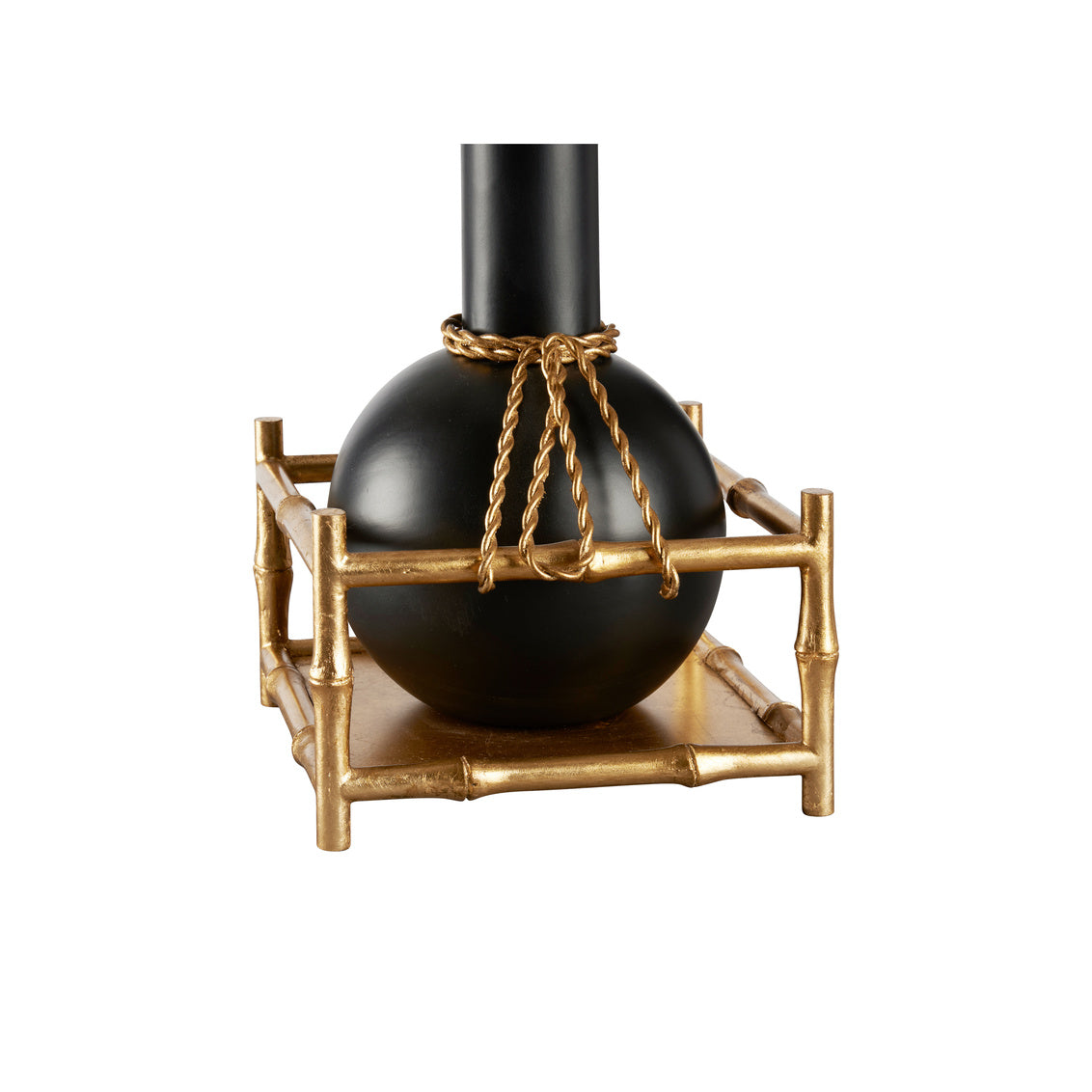 Tai Fu Table Lamp - Black in 39 / Ceramic/Porcelain - Chelsea House