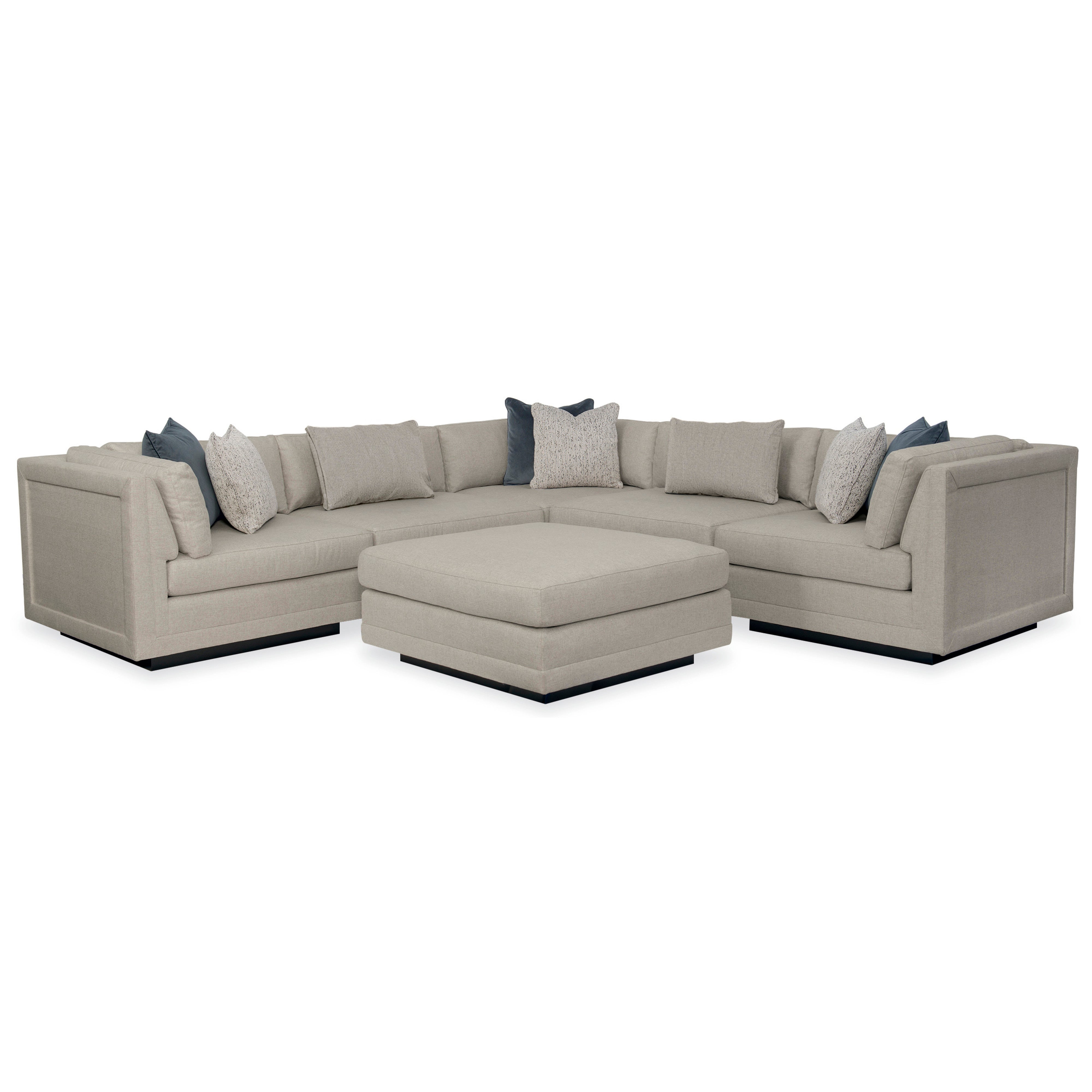 Fusion 6 Piece Sectional – Sectionals by Caracole | Sutter & Vale