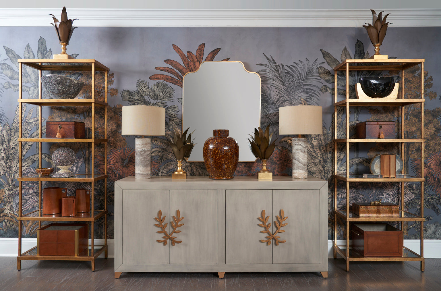 Etagere - Gold