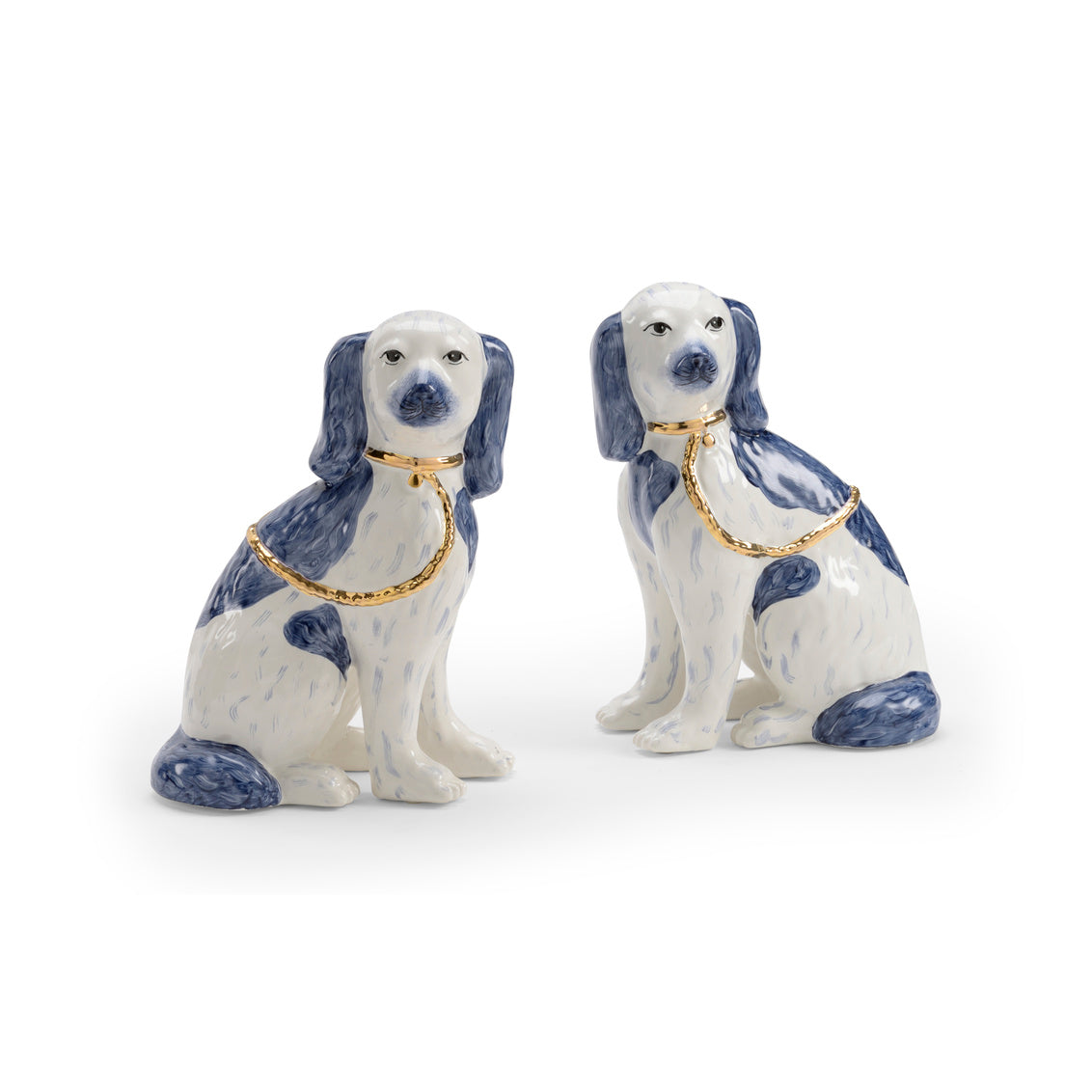 Roxie Twins - Blue (Pr) in 9 / Ceramic/Porcelain - Chelsea House