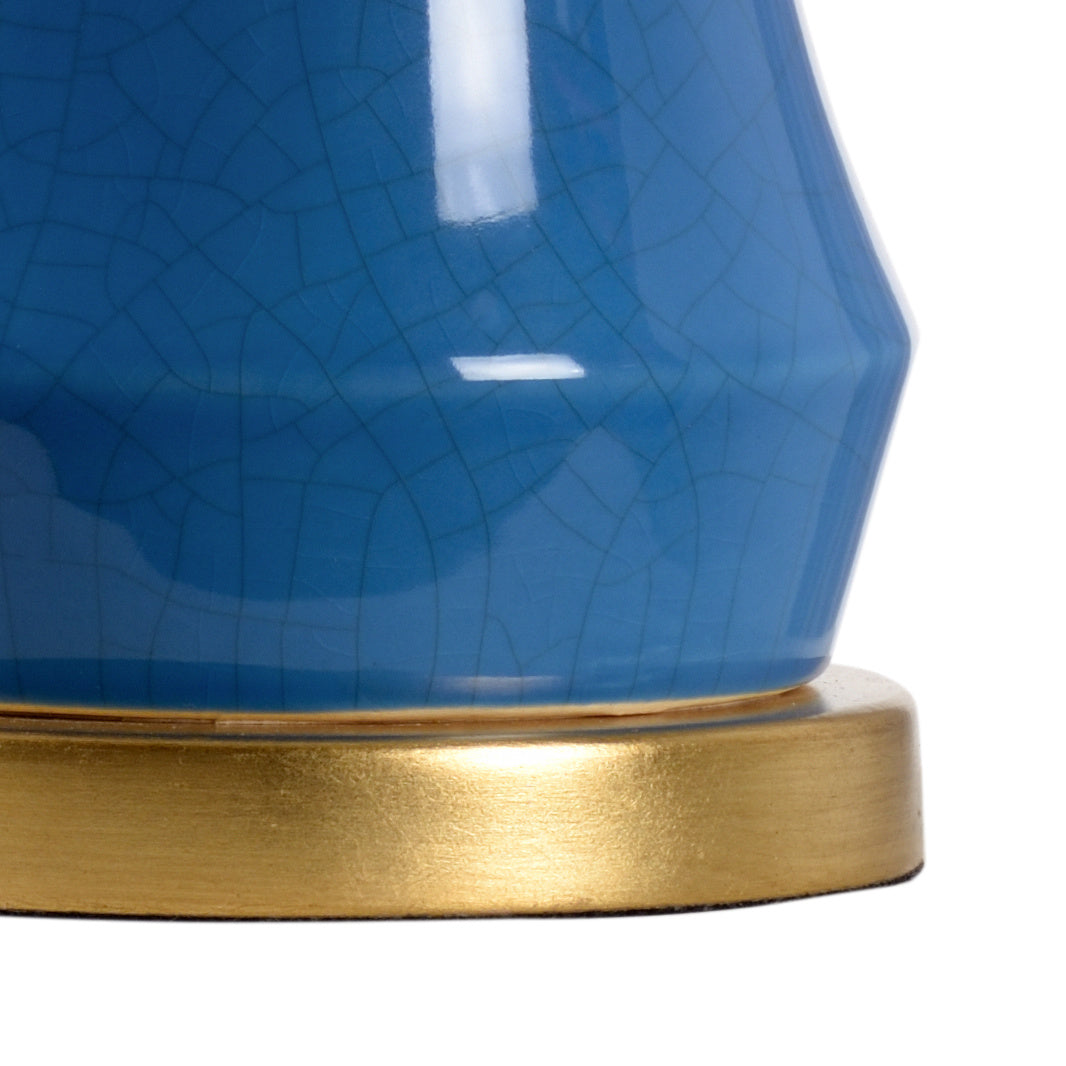 Bel Air Lamp - Blue in 25 / Ceramic/Porcelain - Chelsea House