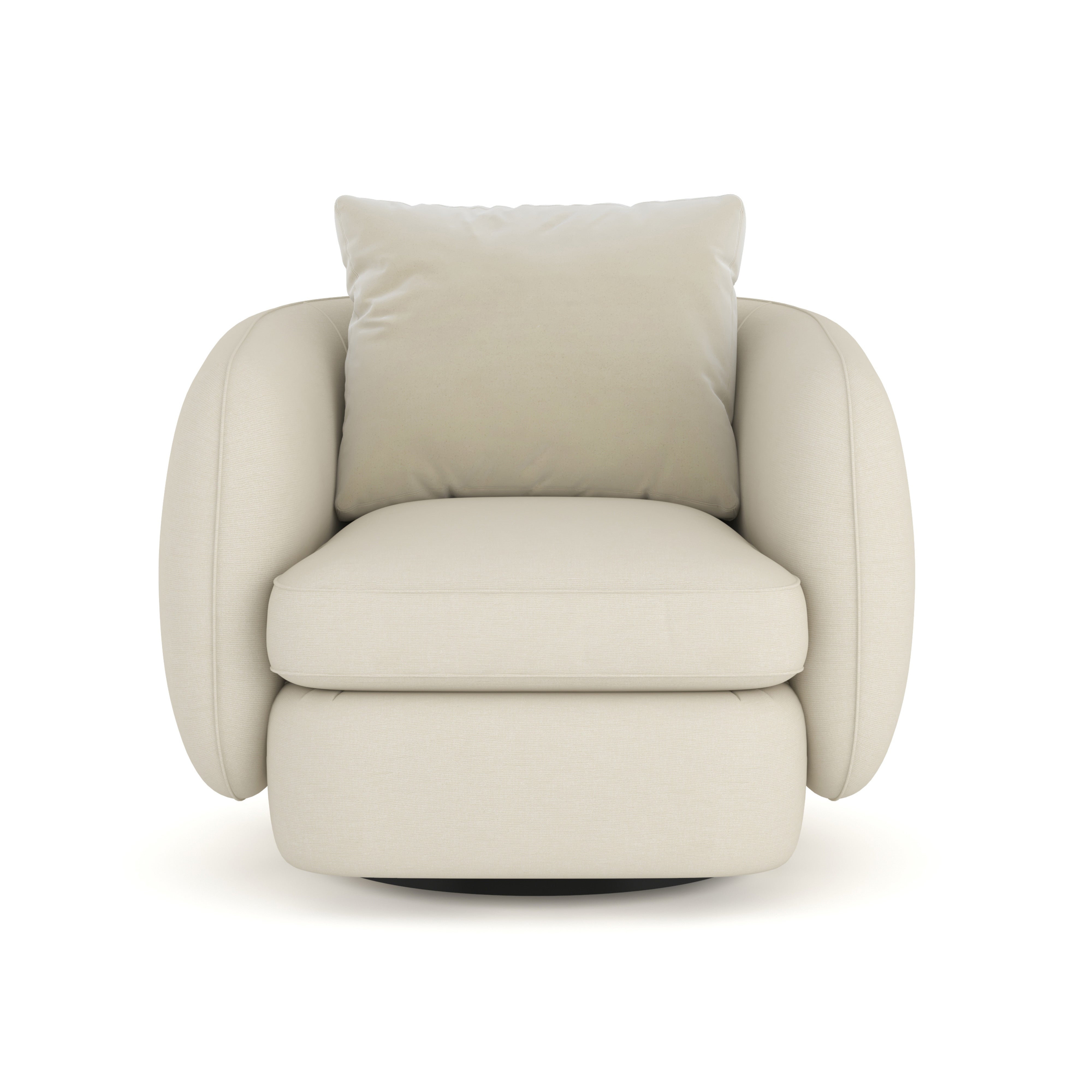 Lumi Swivel Chair – Accent Chairs by Caracole | Sutter & Vale