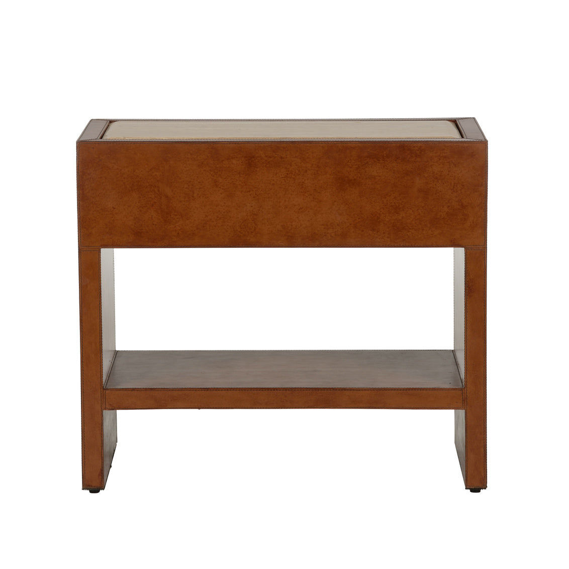 Santino Nightstand in 25.5 / Leather - Chelsea House