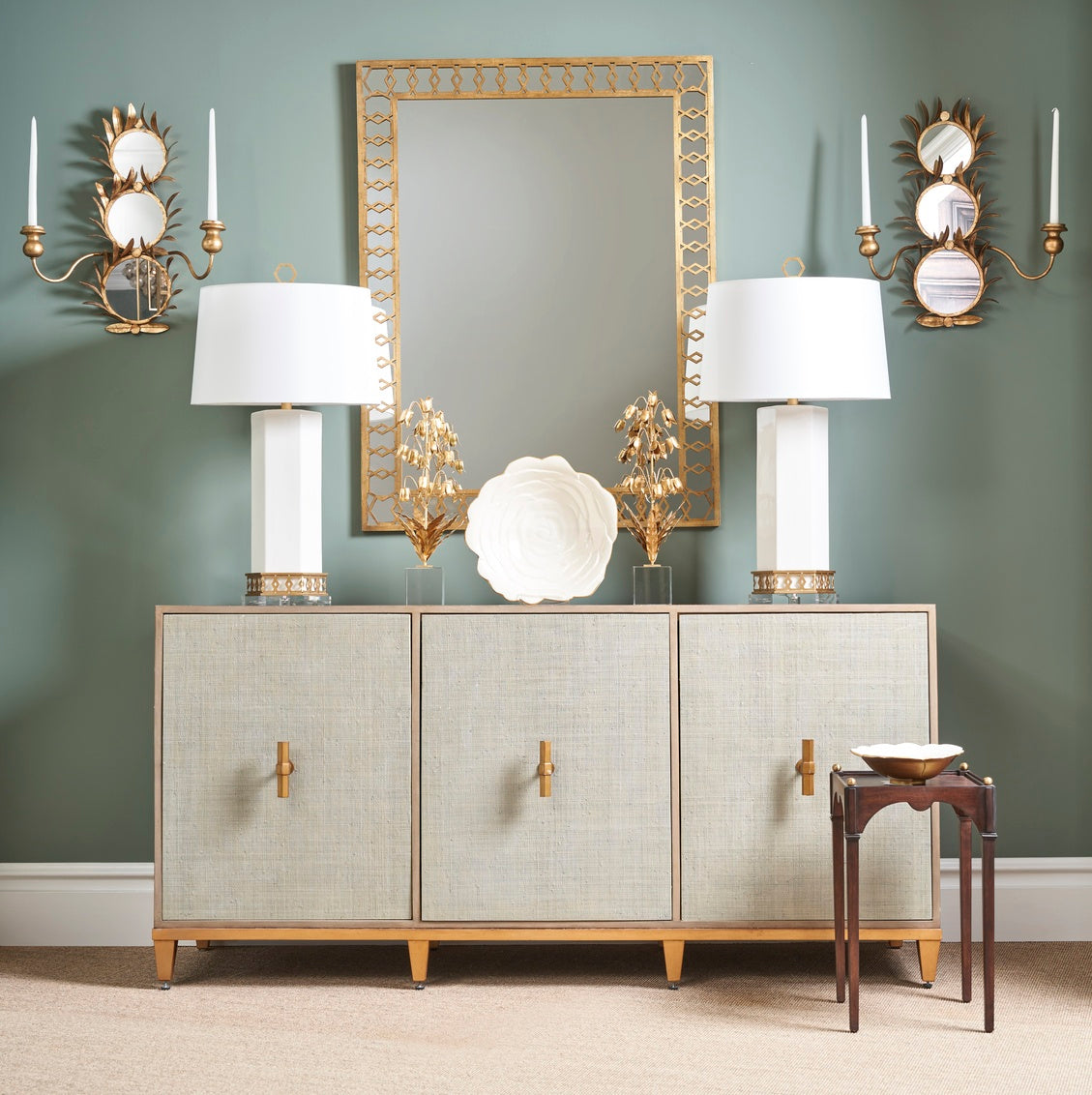 Kent Drinks Table - Mahogany in 21 / Wood - Chelsea House