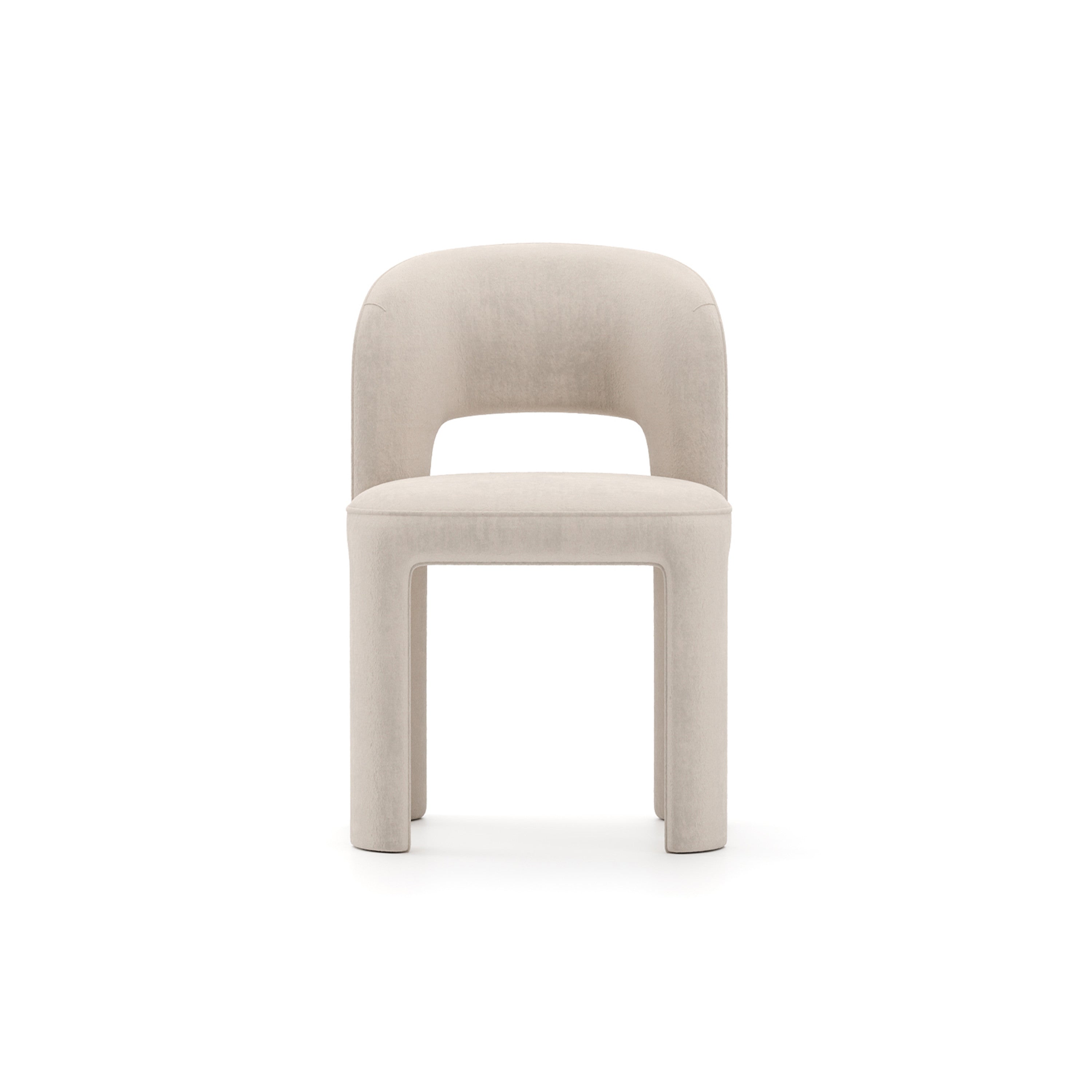 Overlap Side Chair Ivory – Dining Chairs by Caracole | Sutter & Vale