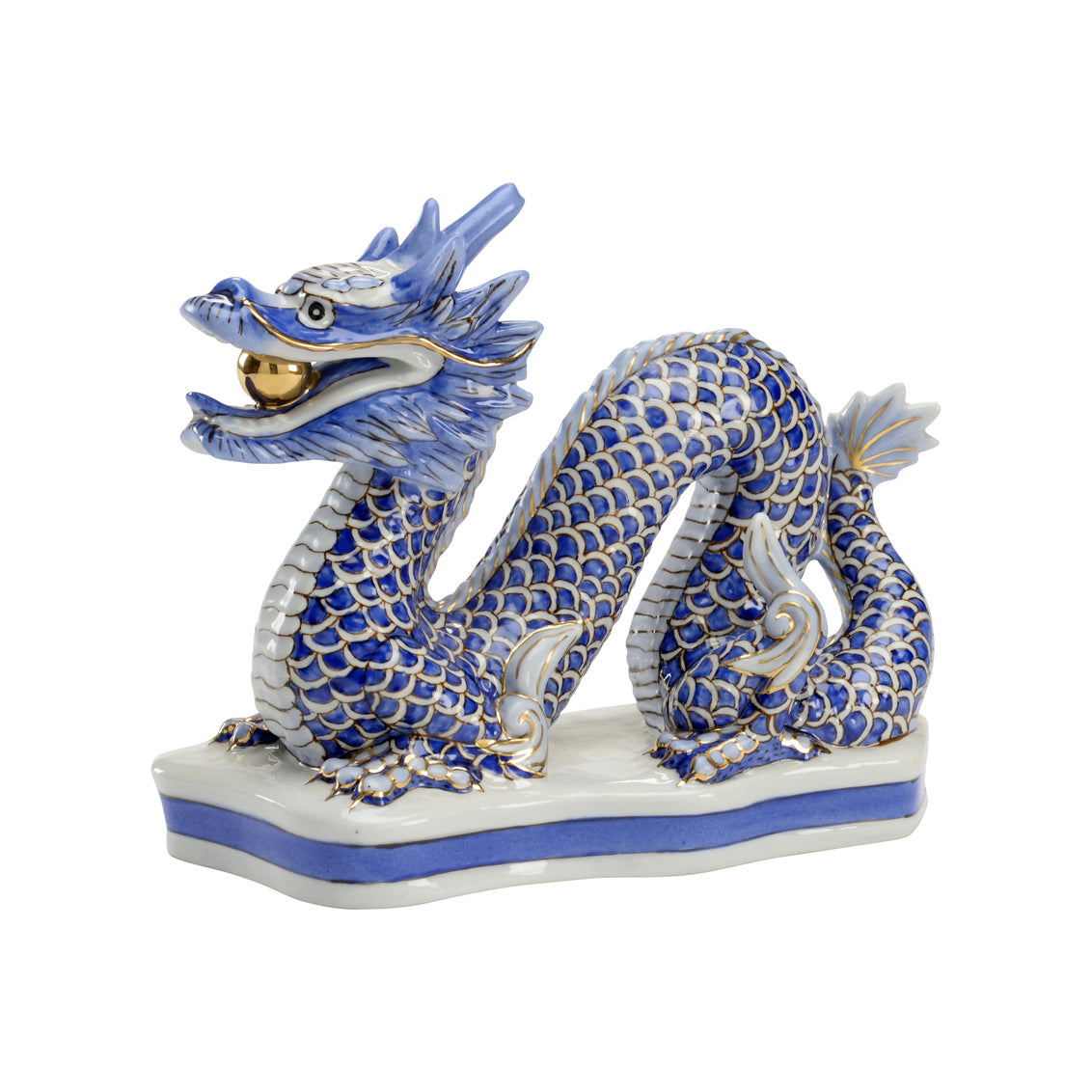 Blue Dragon in 7.5 / Porcelain - Chelsea House