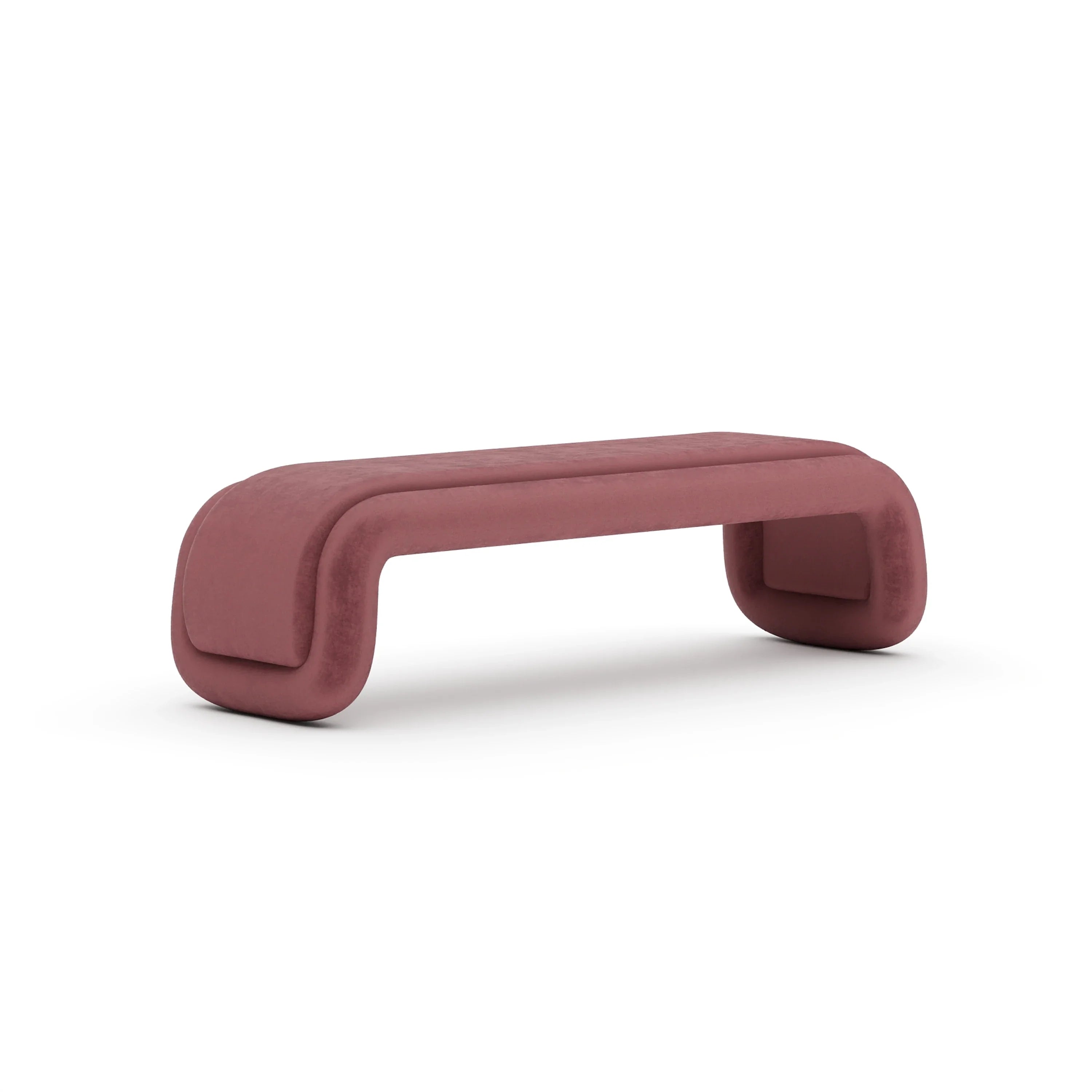 Bold Bench - Dusty Rose – Benches by Caracole | Sutter & Vale