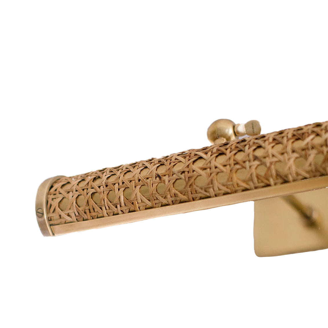 Cane Picture Light in 3h x 14w x 12.5d / Rattan - Chelsea House