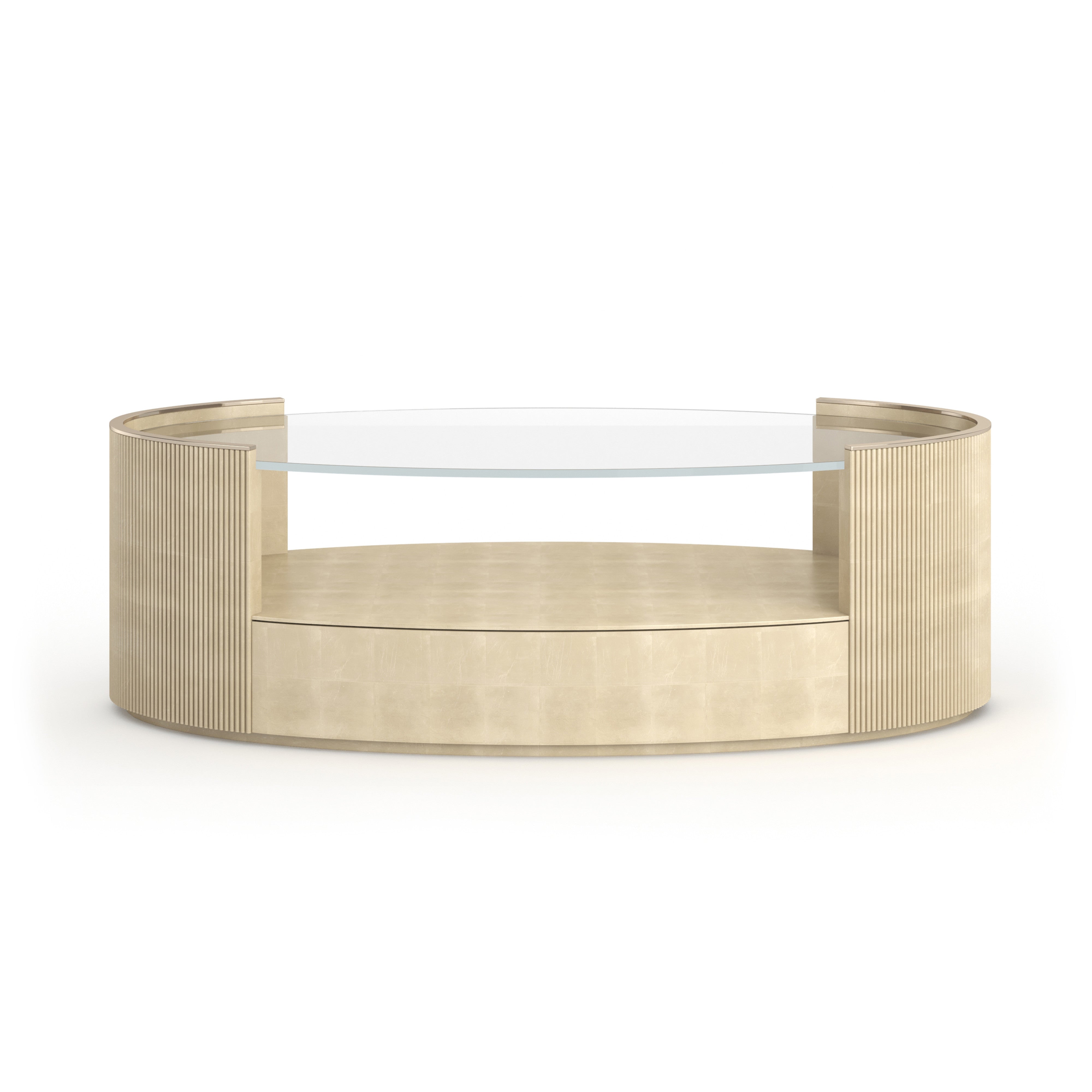 Love Oval Cocktail Table - Oracle – Cocktail Tables by Caracole | Sutter & Vale
