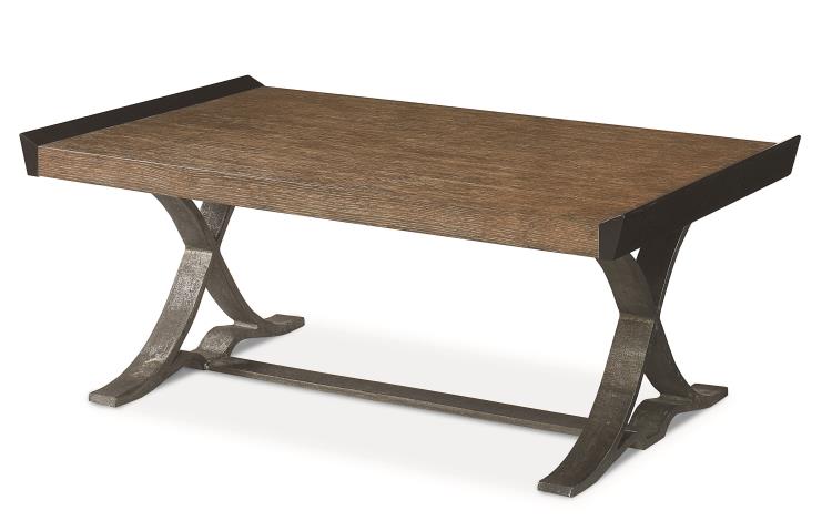 Mesa Galena Cocktail Table - Napa Cerused/Melange – Coffee Tables by Century Furniture | Sutter & Vale