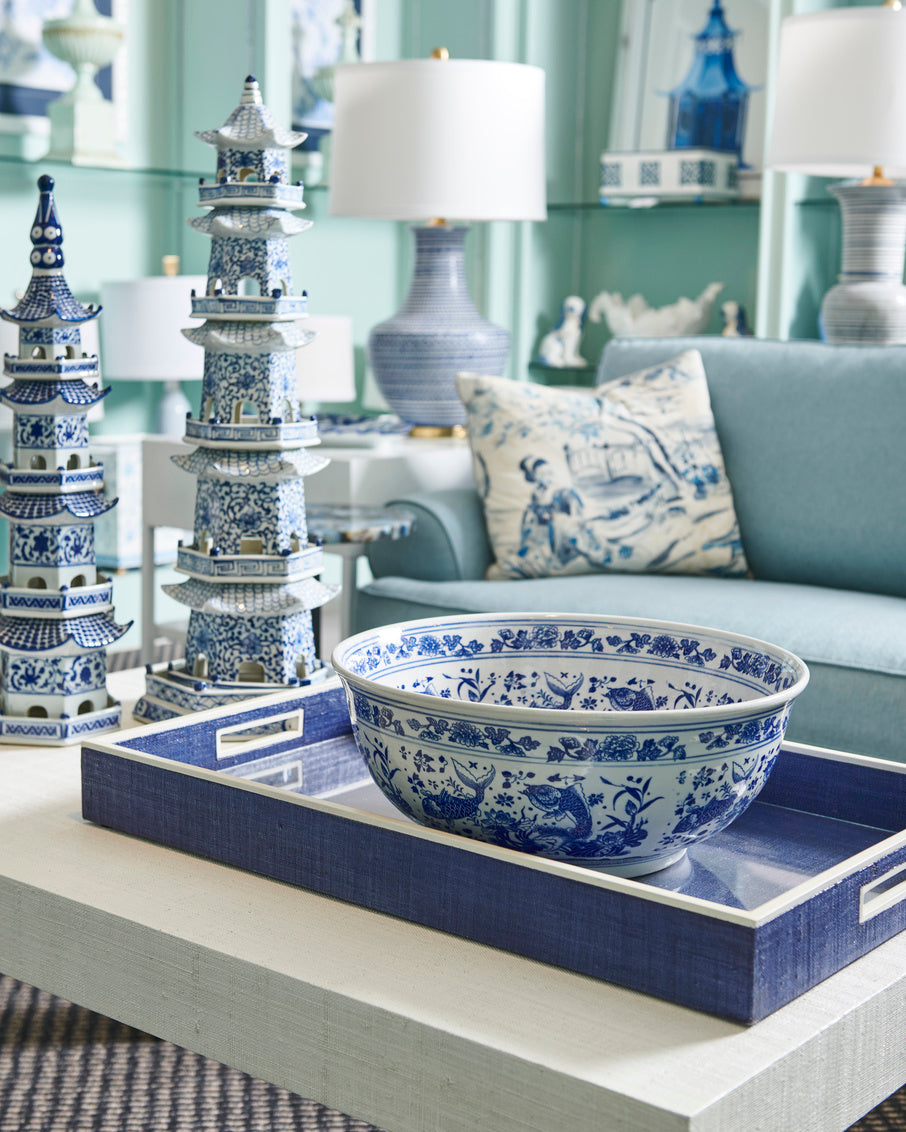 Canton Pagoda in 29 / Ceramic/Porcelain - Chelsea House