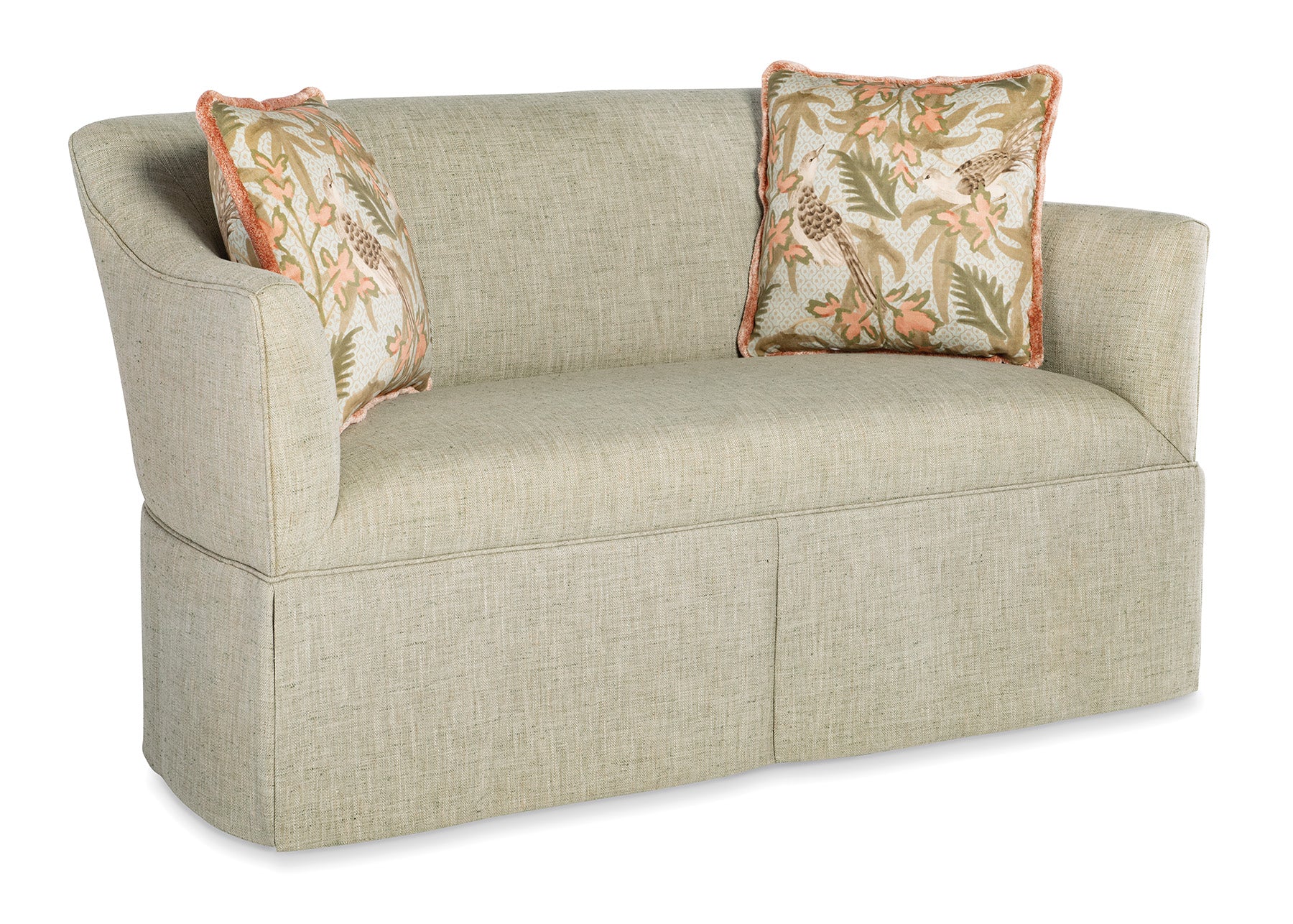 Colleen Skirted Settee