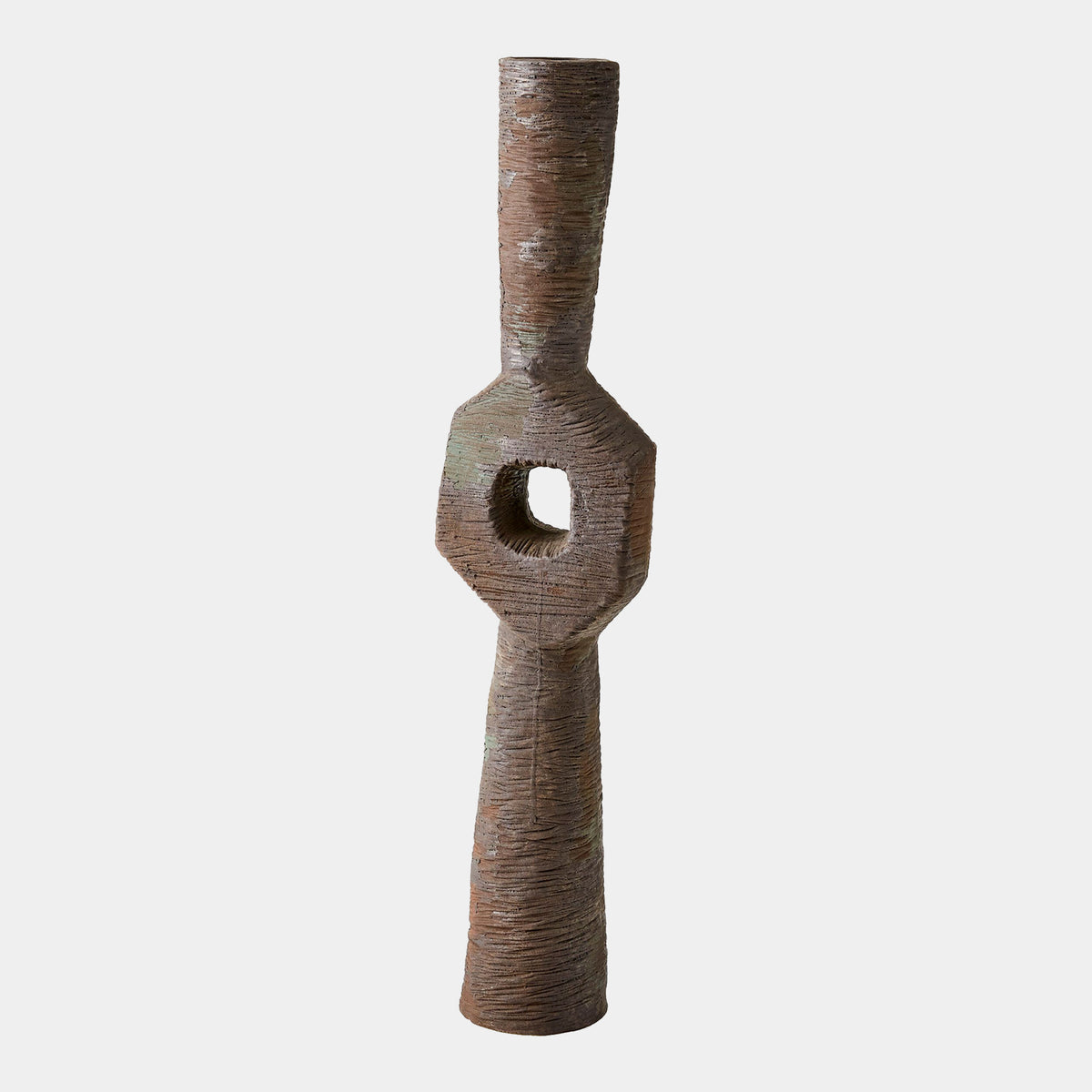 Ebba Vase-Rugged Brown-Lg