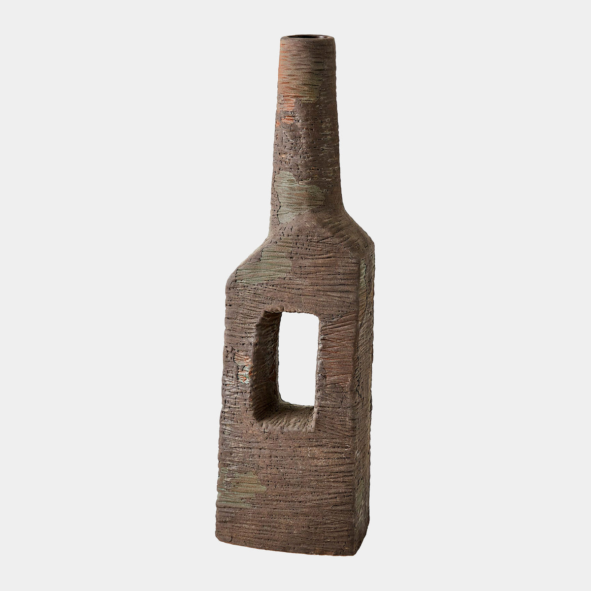 Ebba Vase-Rugged Brown-Sm