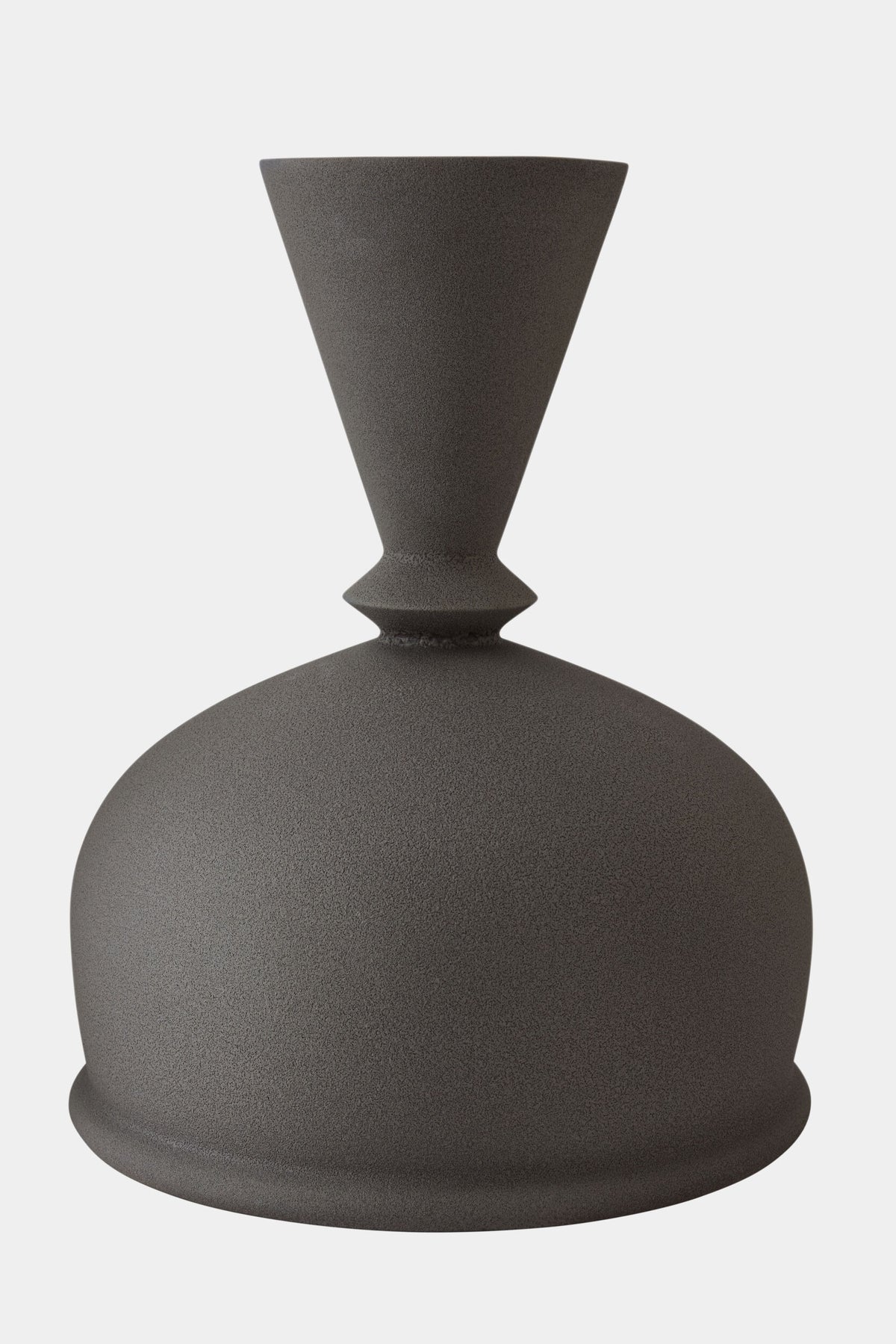 Villa Vase-Graphite-Squat