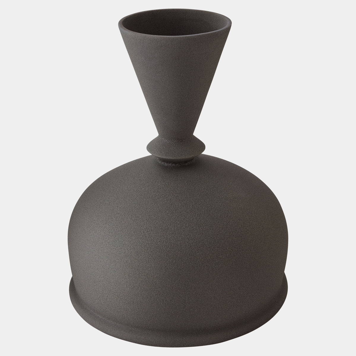 Villa Vase-Graphite-Squat