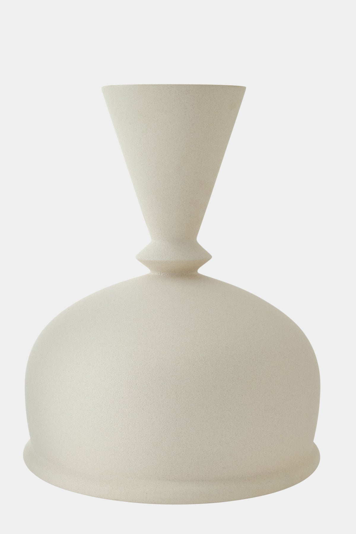Villa Vase-White-Squat
