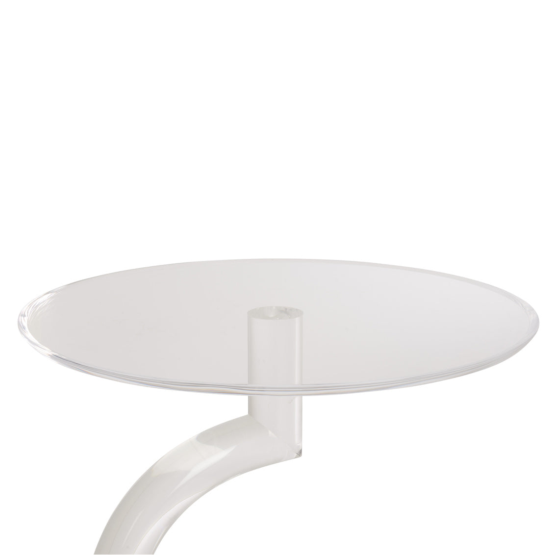 Chicago Acrylic Side Table in 22 / Acrylic - Chelsea House