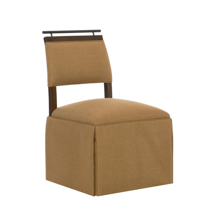 Taperback Dining Side Chair With Handle