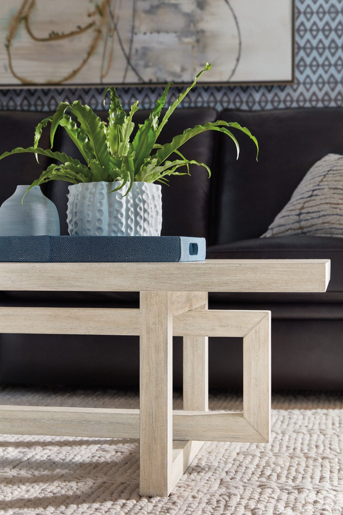 Commerce and Market Modern Rectangle Cocktail Table