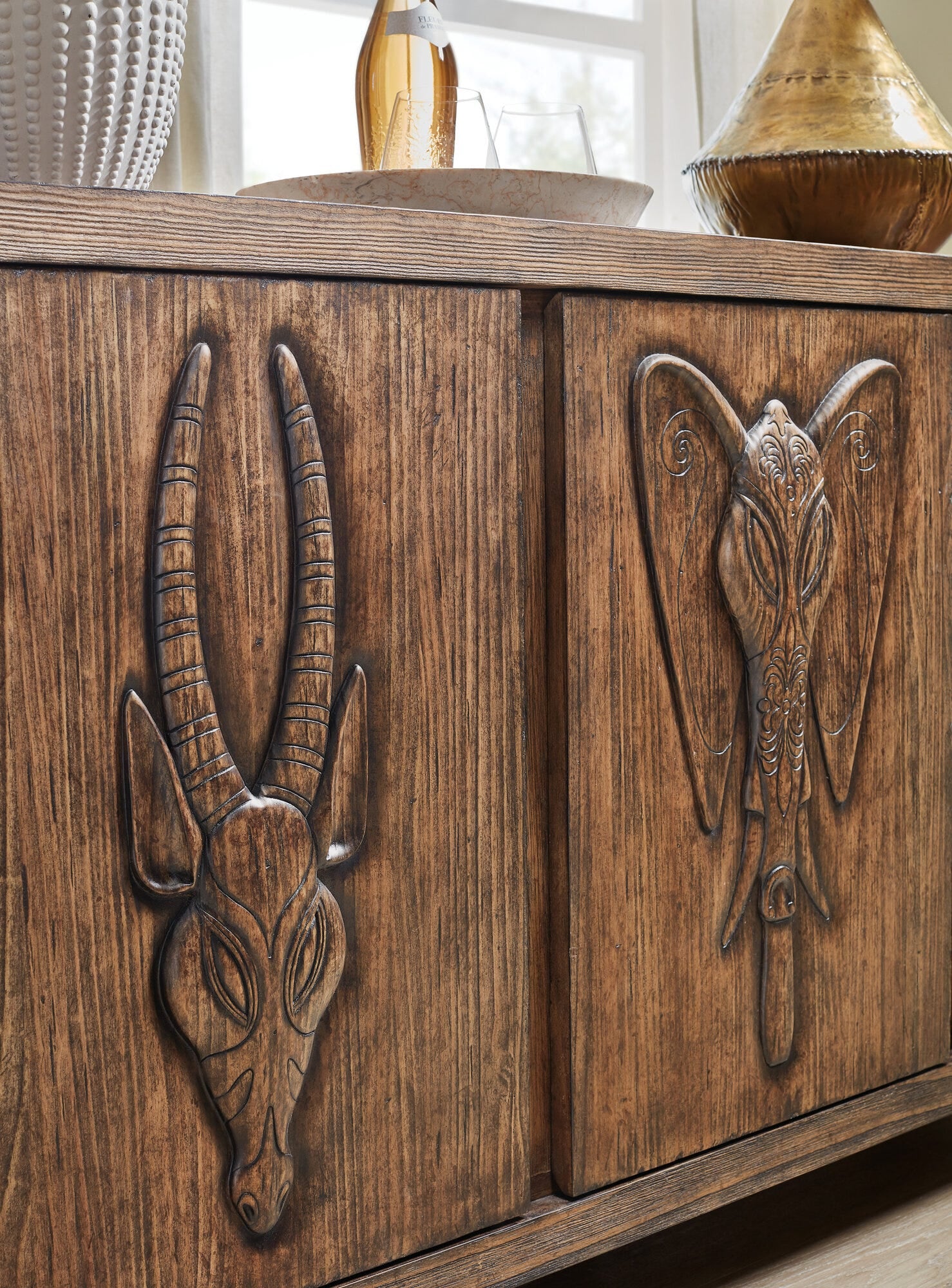 Commerce & Market Safari Credenza