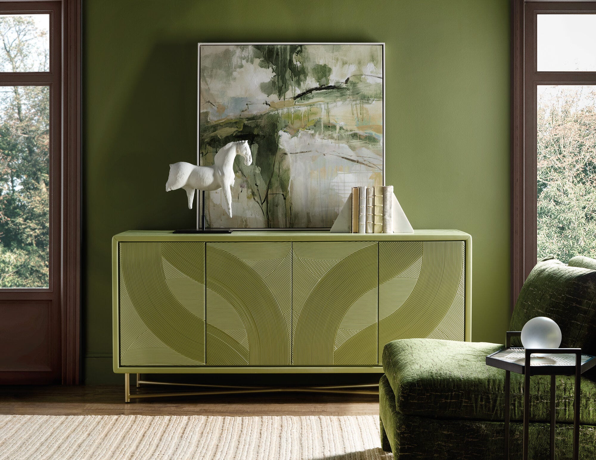Commerce and Market Into the Woods Credenza