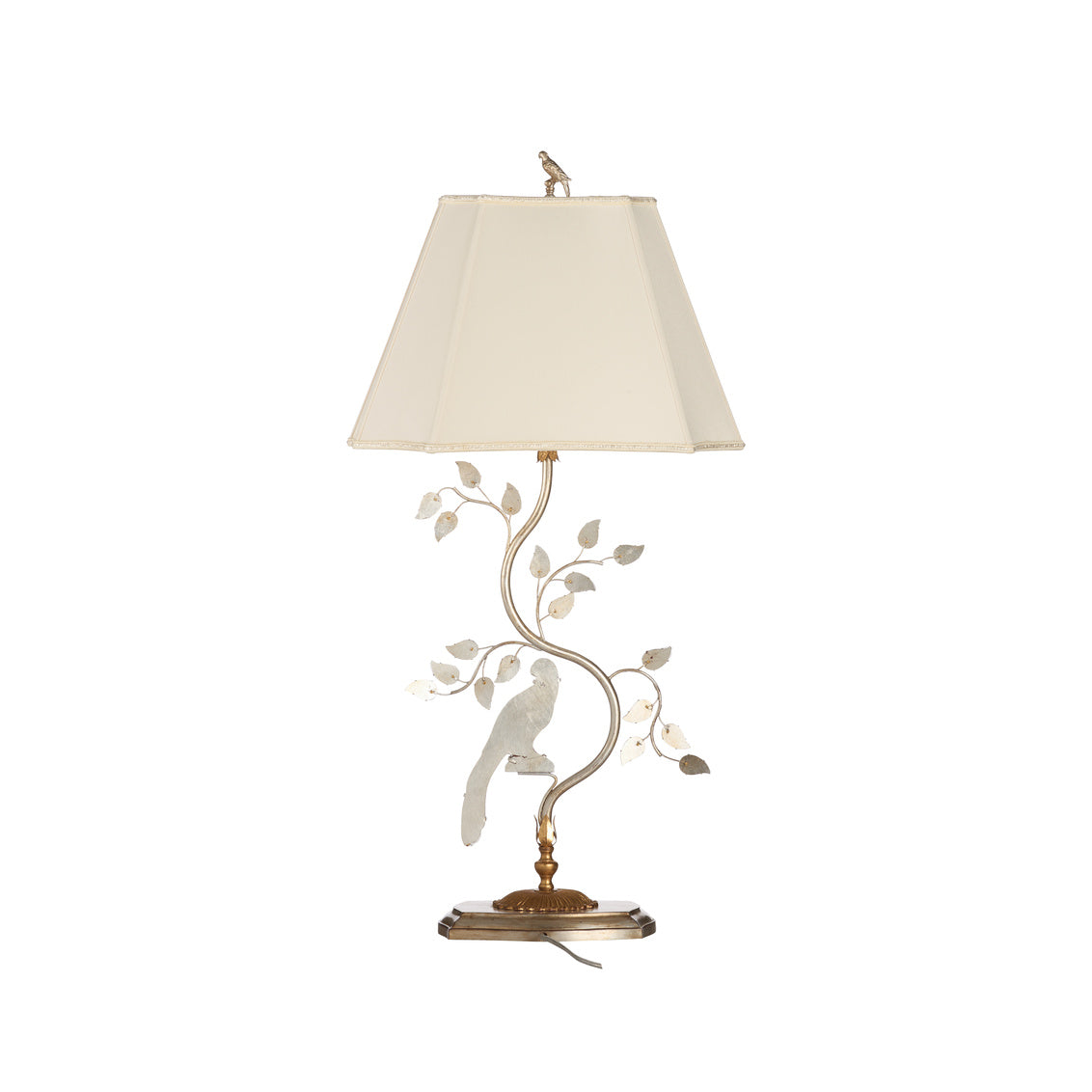 Crystal Bird Lamp - Right in 36.5 / Metal - Chelsea House