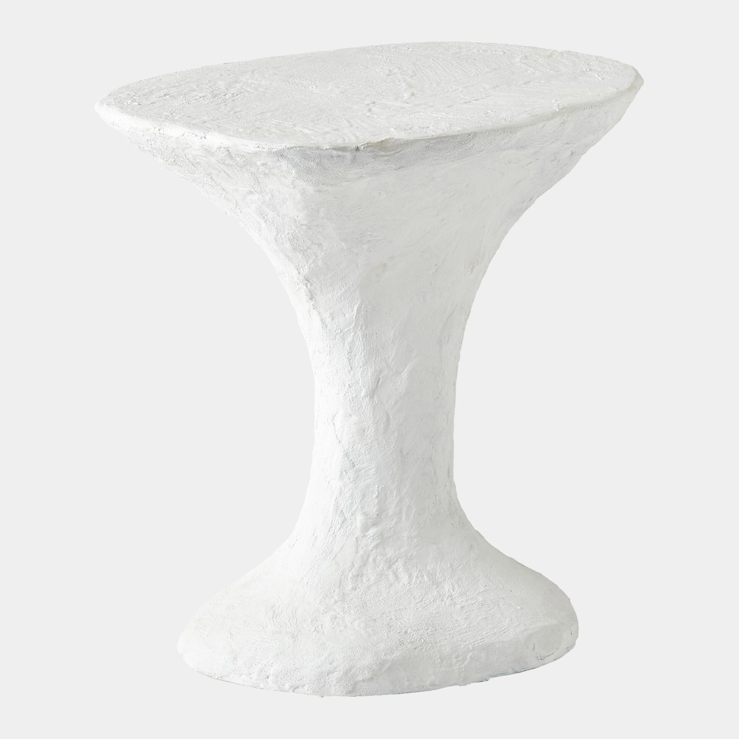 Primitive Accent Table-Soft White