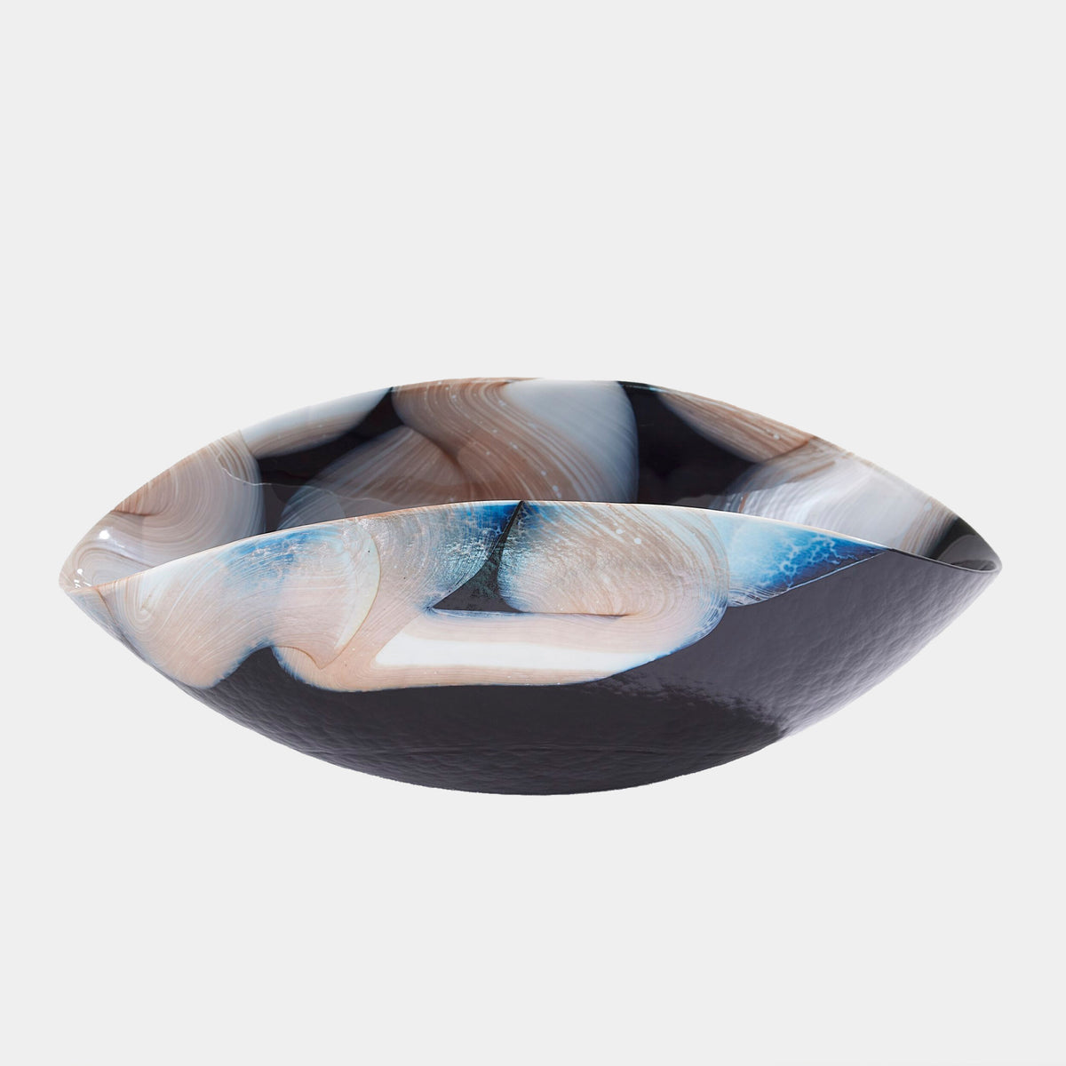 Swoon Bowl-Black/Beige