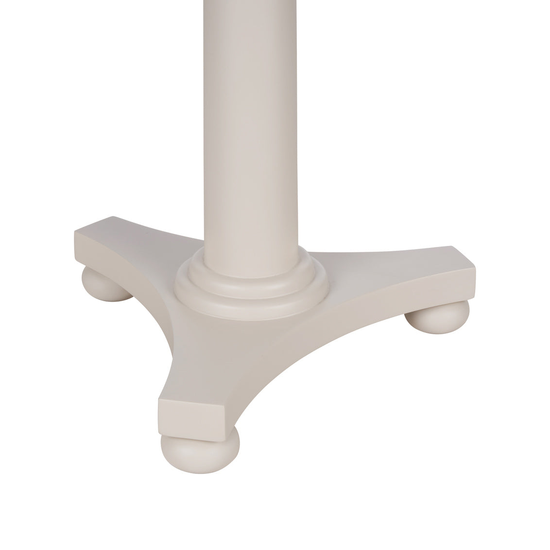 Louisville Side Table - Taupe in Taupe / Wood - Chelsea House