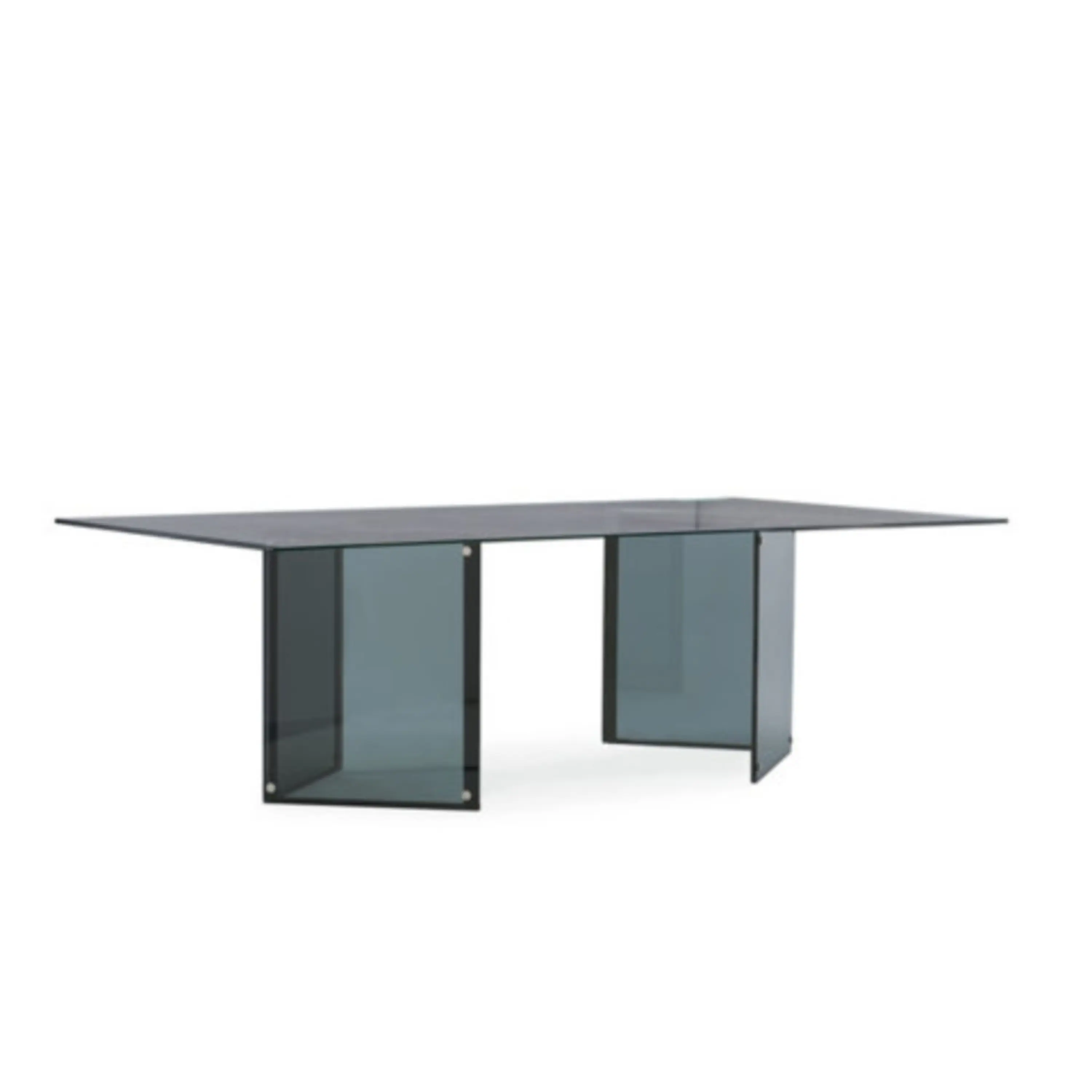 100X44 Rectangle Glass Top 1/2
