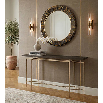 Koko Blue Tiger Eye Mirror