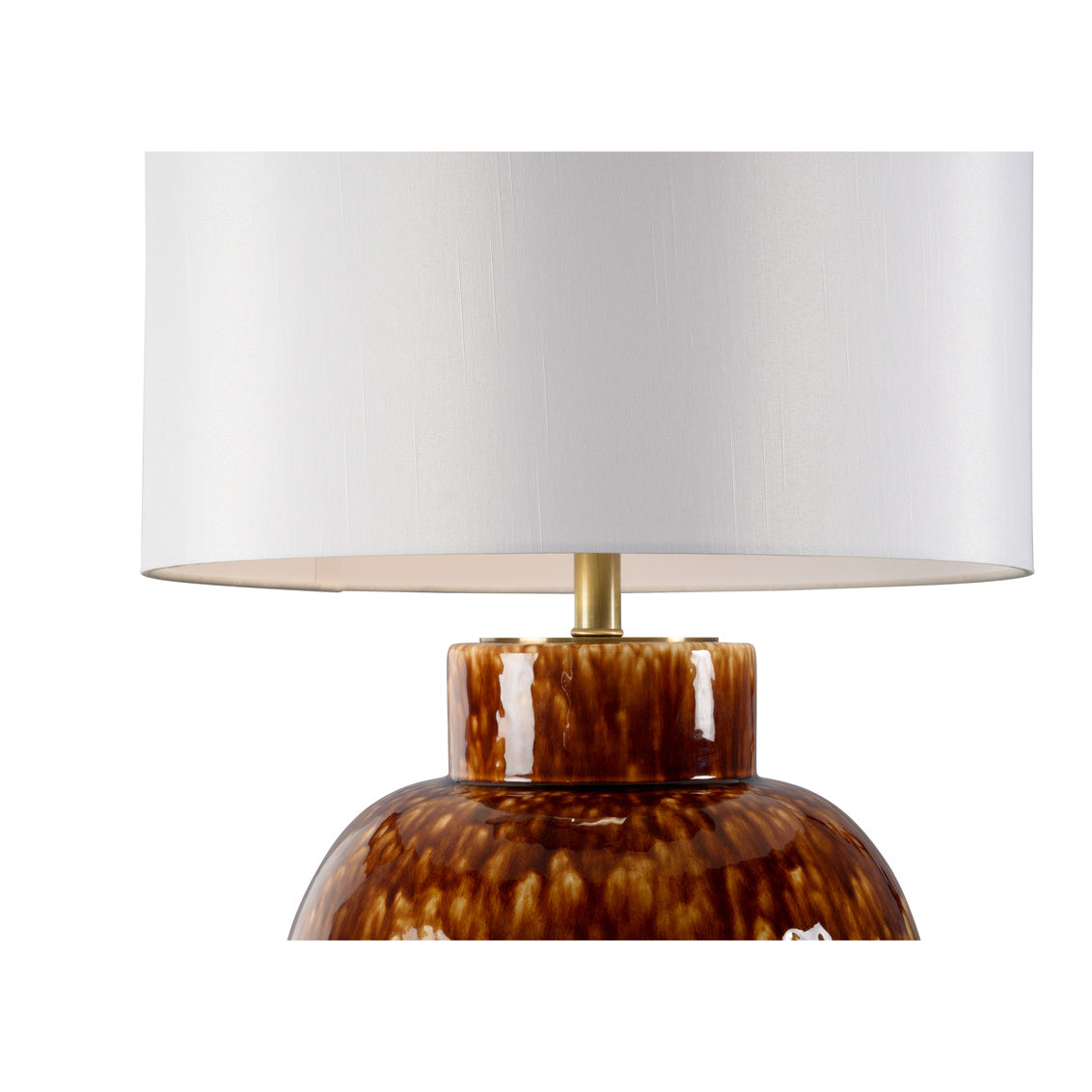 Jennifer Tortoise Lamp in 31 / Ceramic/Porcelain - Chelsea House